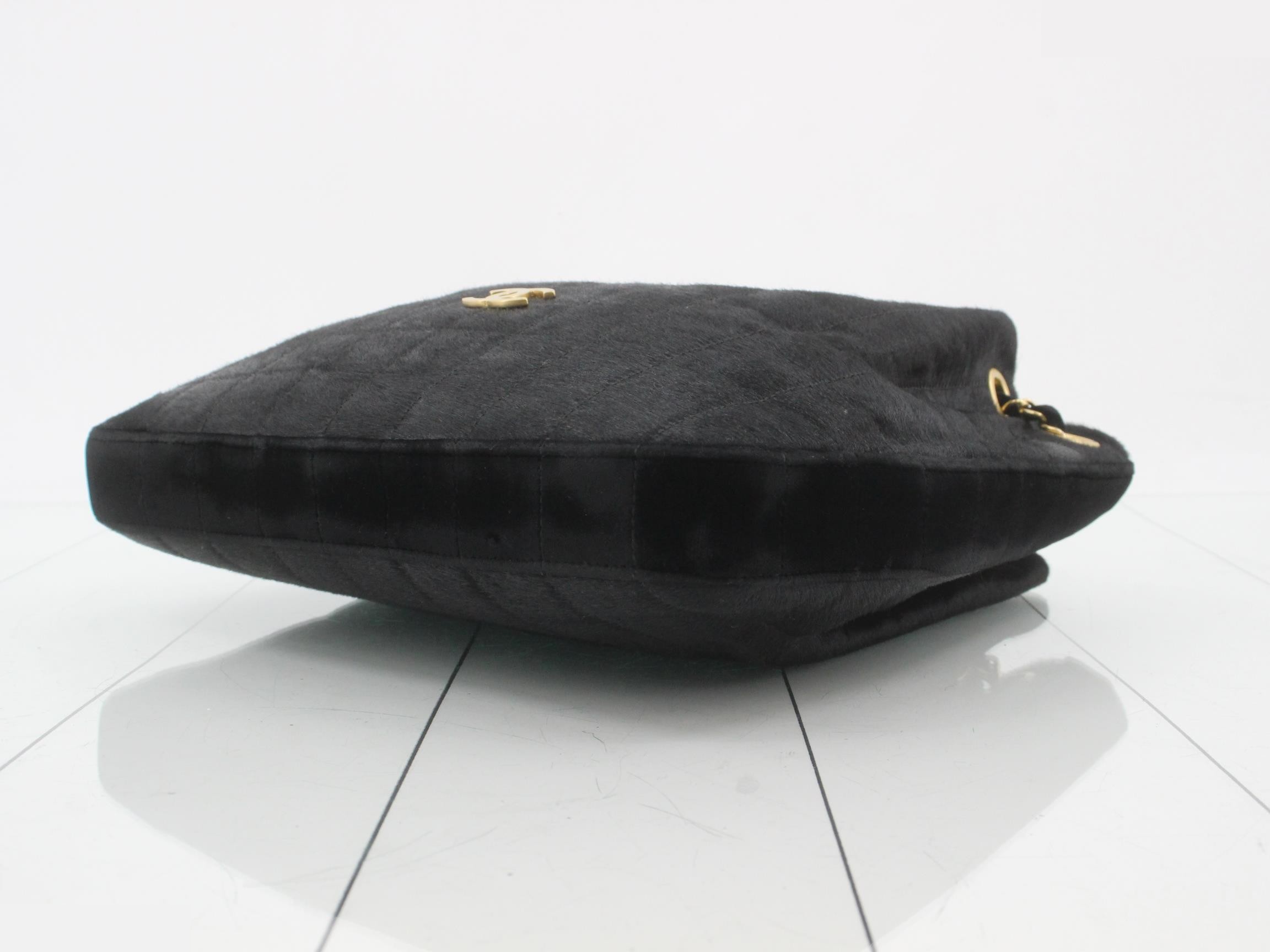 Calf hair shoulder bag — view 6