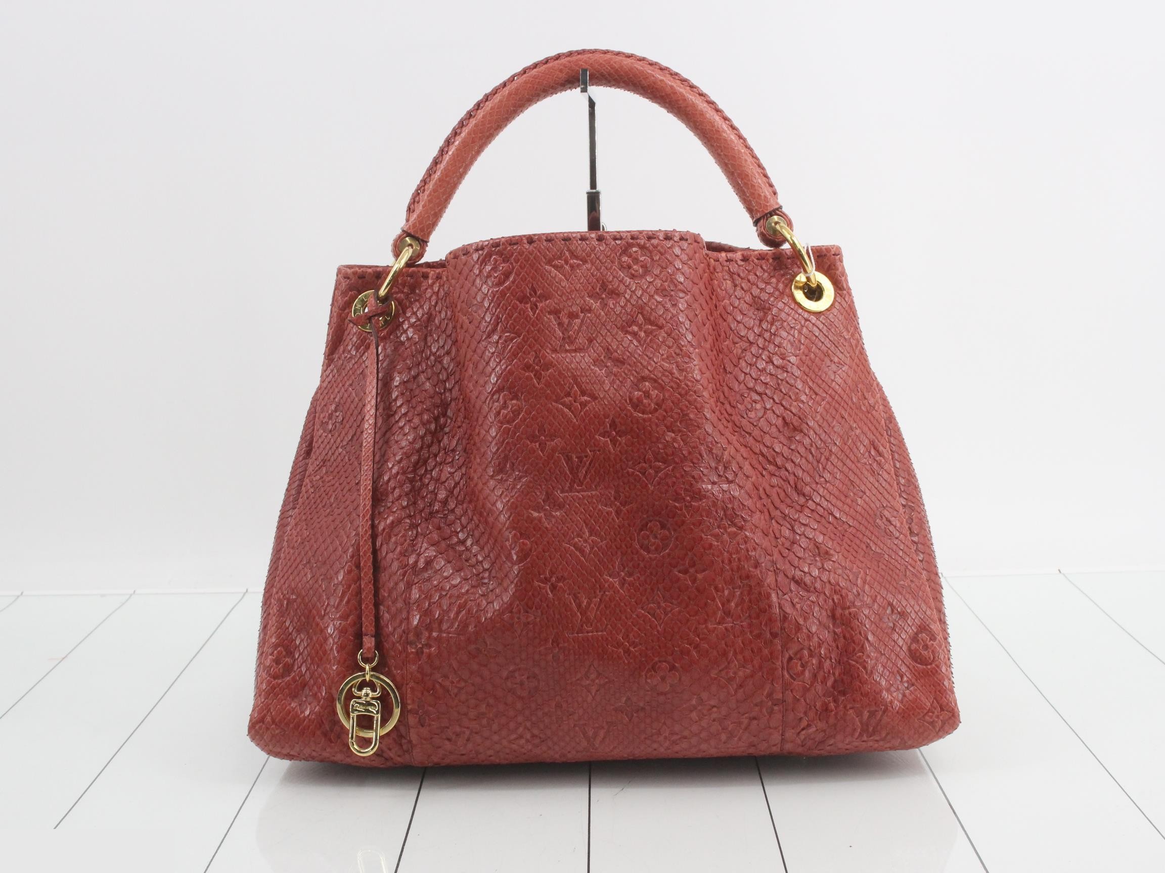 Monogram Python Artsy MM Red — view 2