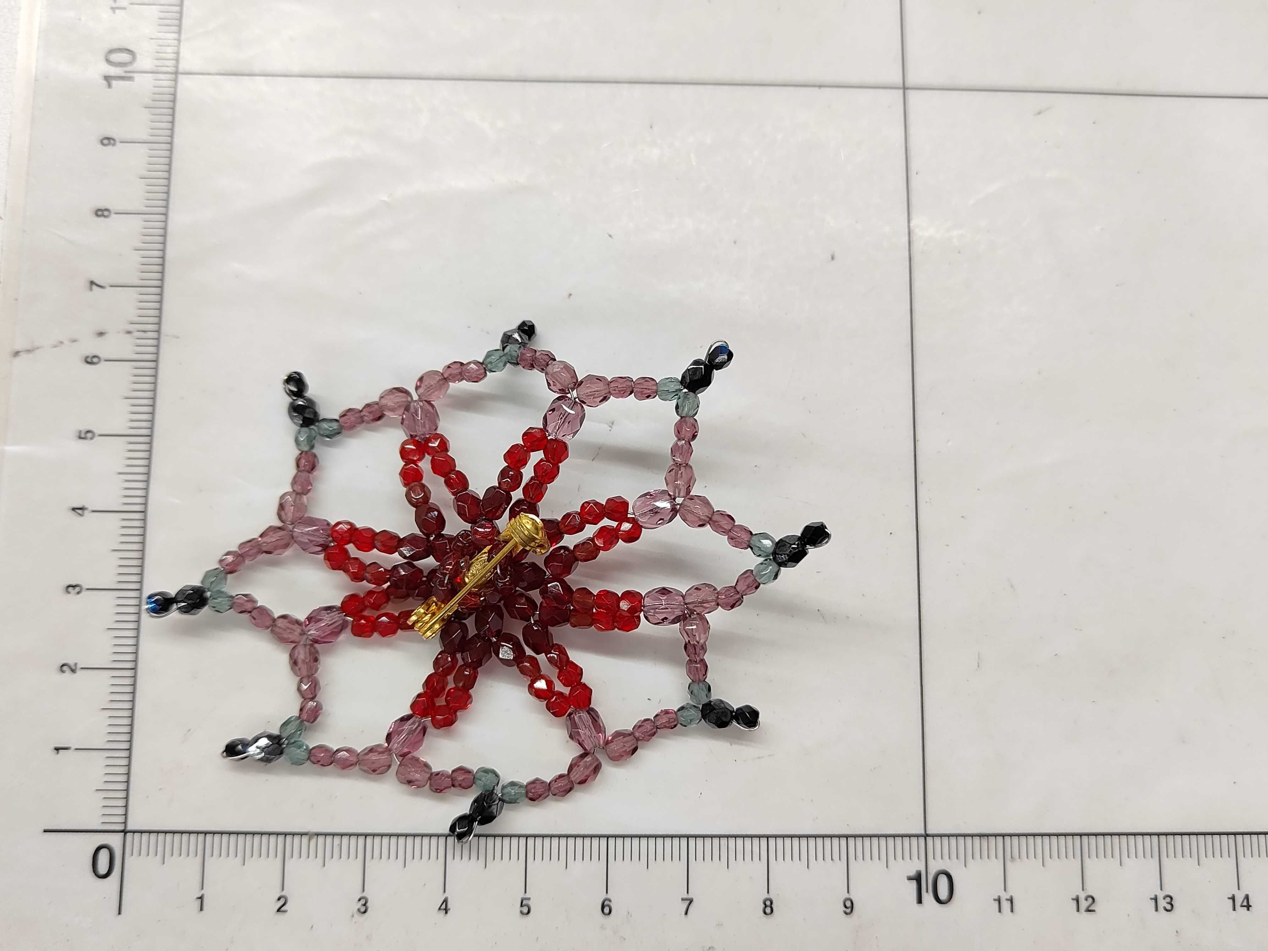 Flower Bead Brooch — view 5
