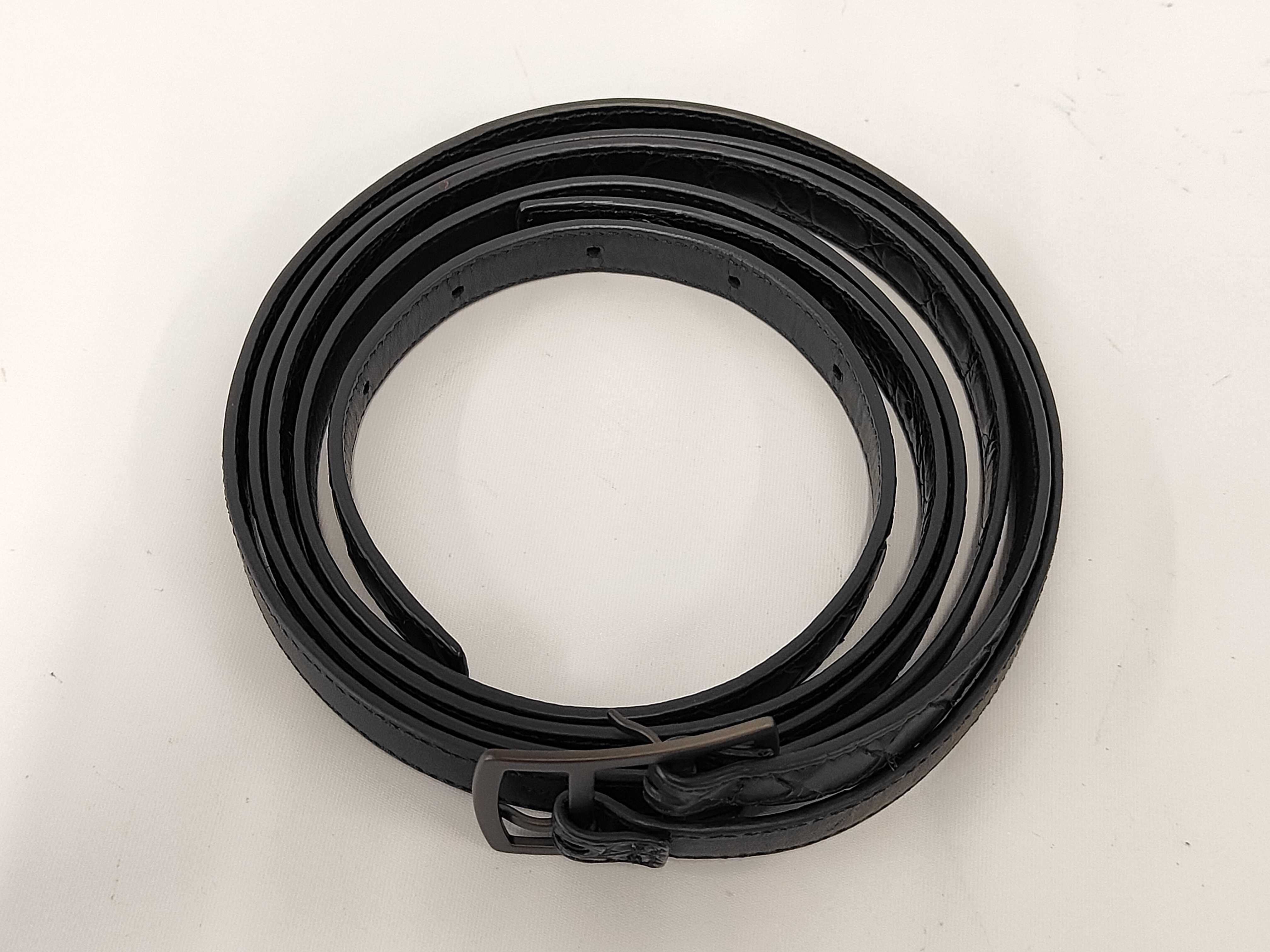Intrecciato Leather Solo Belt 100CM Belt — view 3