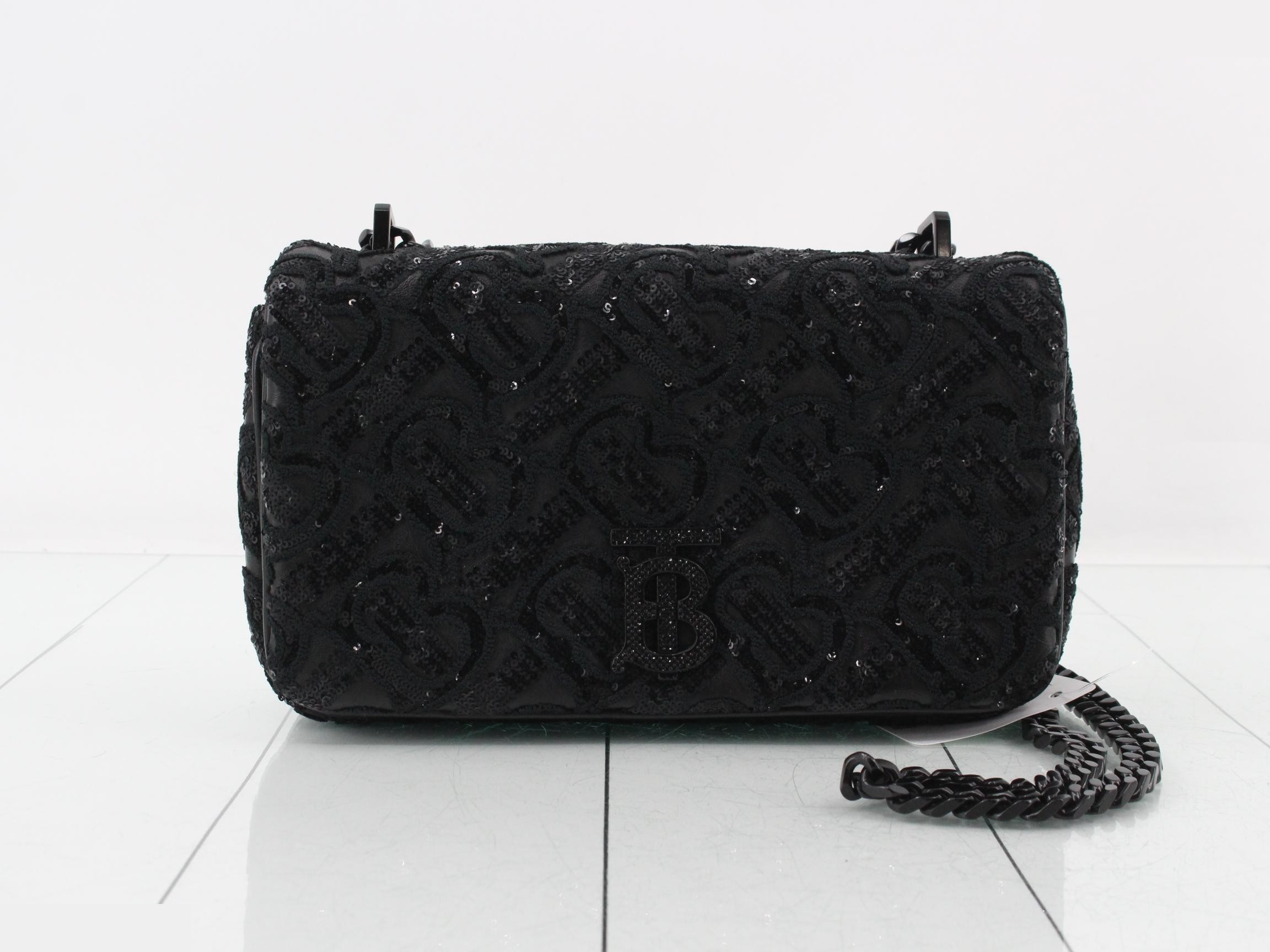 Lola TB Monogram Sequins Bag