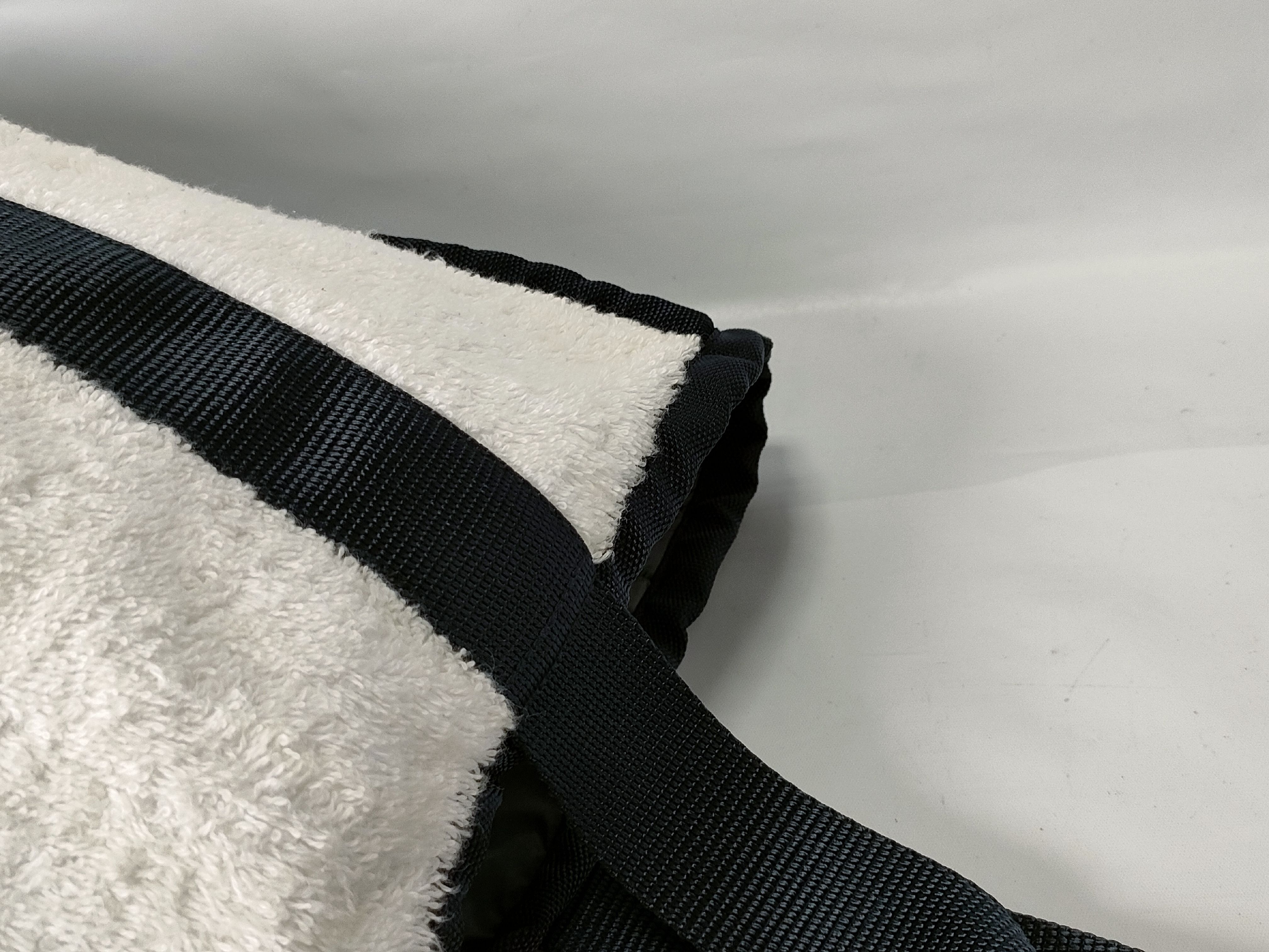 Sport Leather x Terry Cloth Tote Bag — view 5