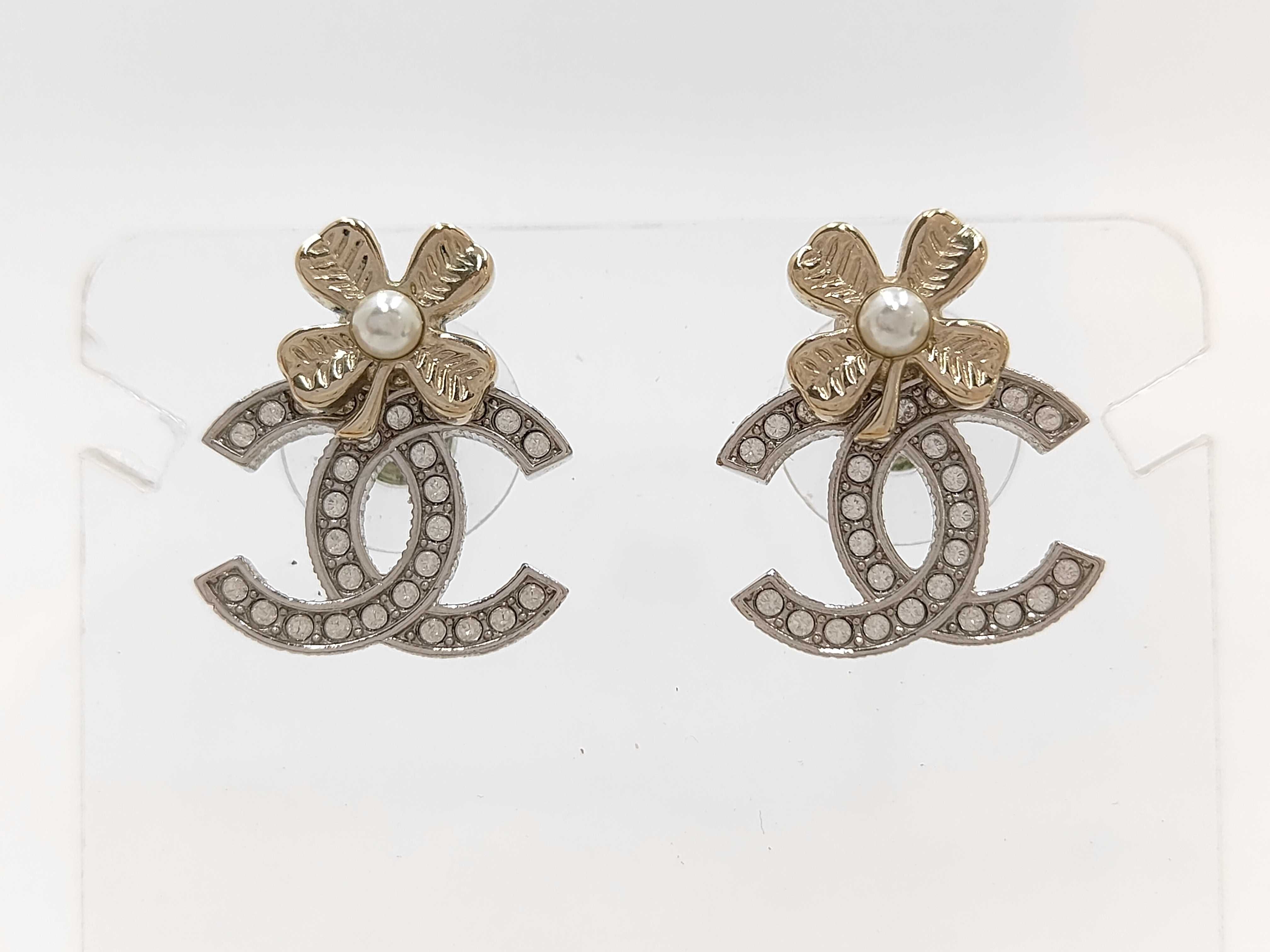 logo earrings