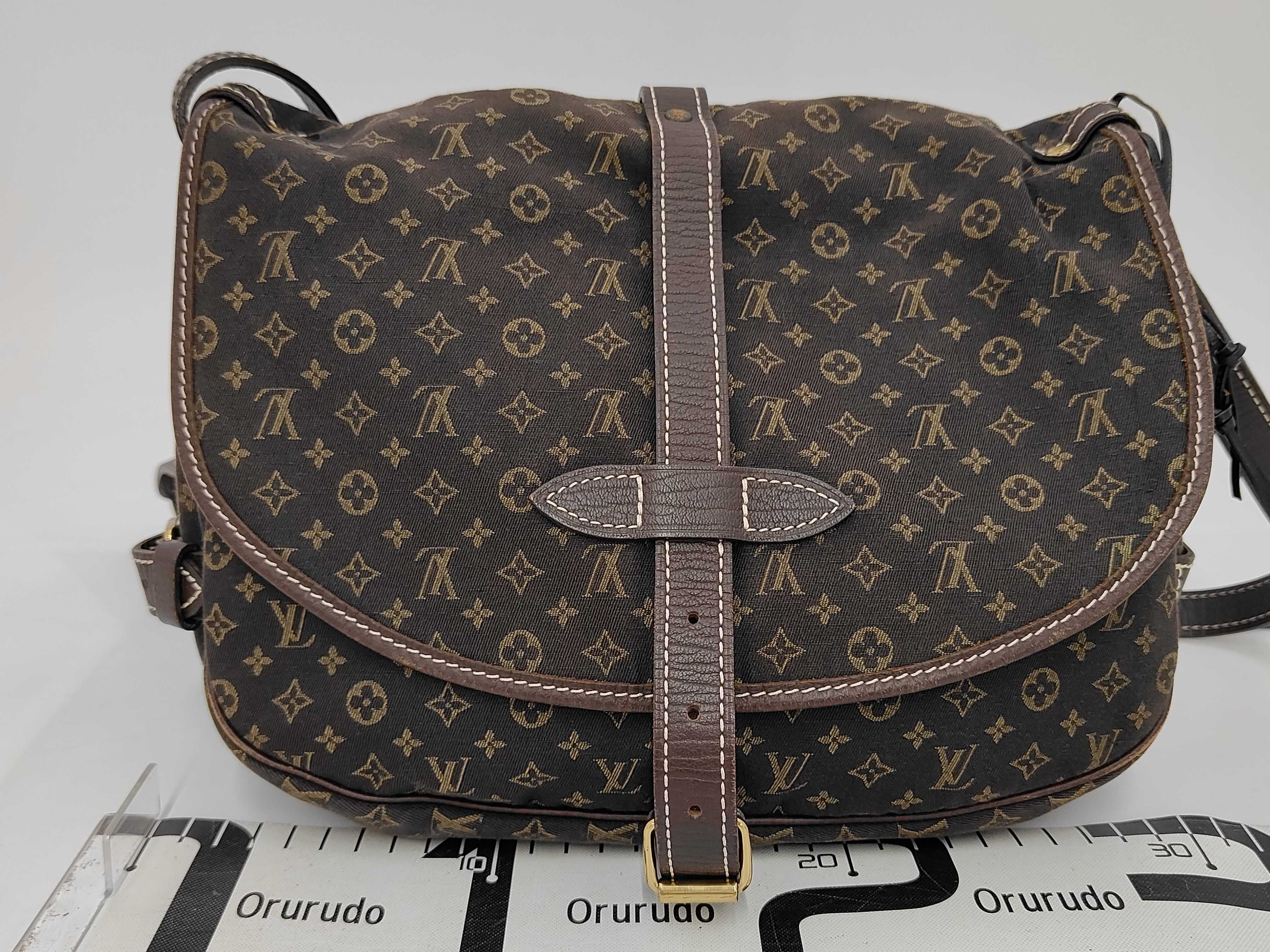 Monogram Mini Lin Louis Vuitton Saumur 30 Shoulder Bag Monogram Mini Lin M95227 Shoulder Bag — view 2