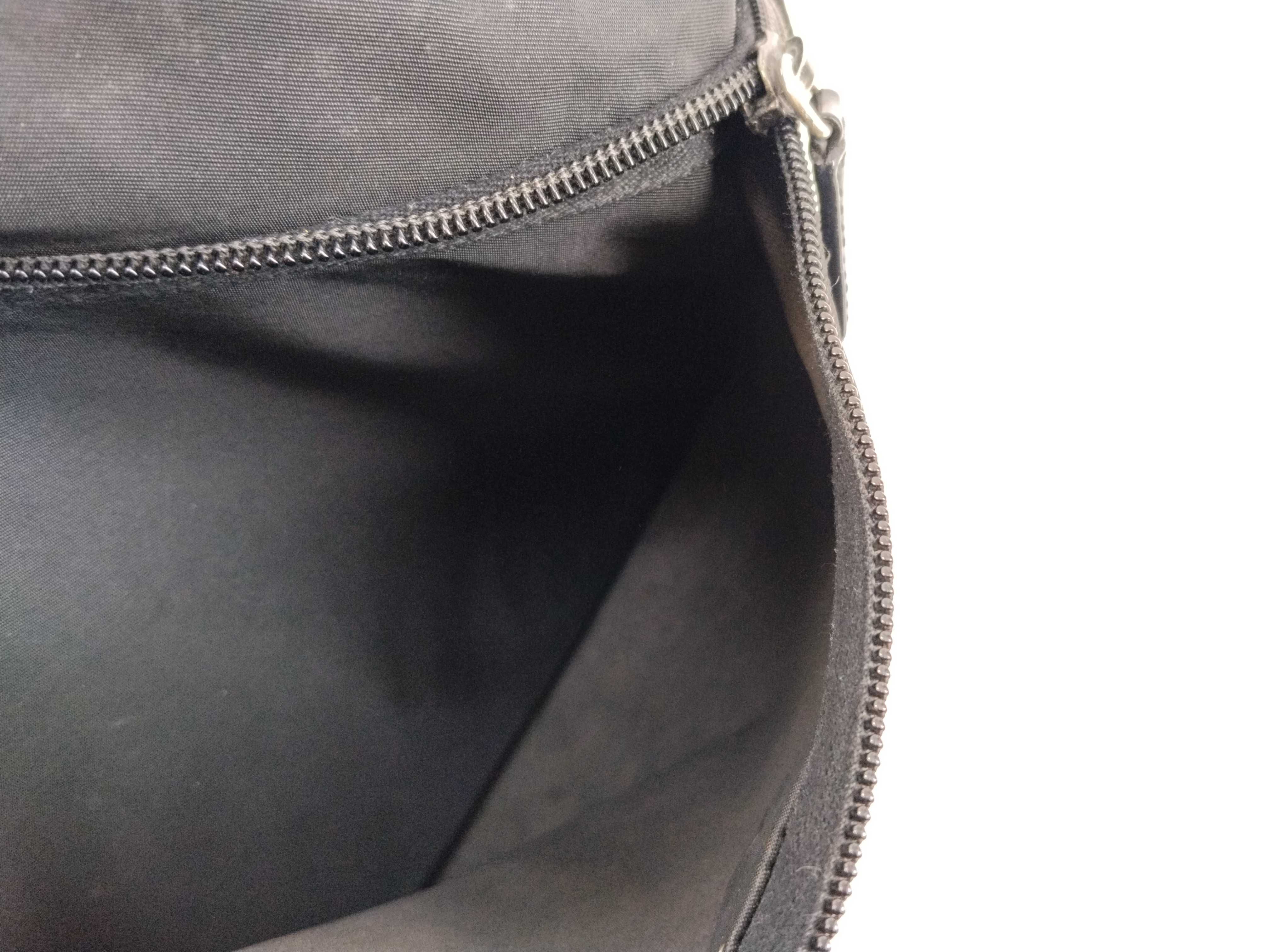 Nylon Shoulder Bag, Black Nylon Shoulder Bag — view 14