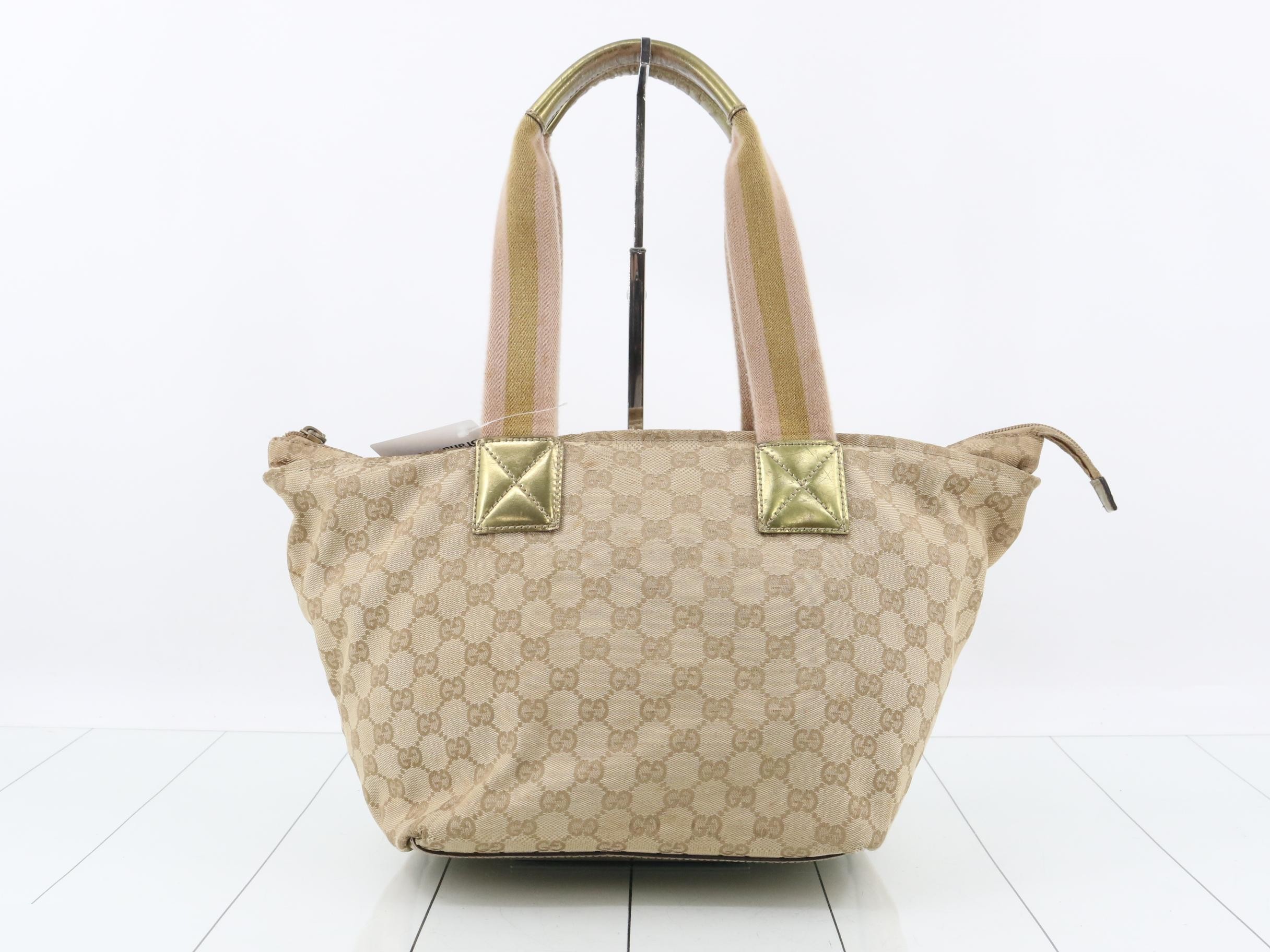 131230 GG pattern GG canvas tote bag handbag — view 2