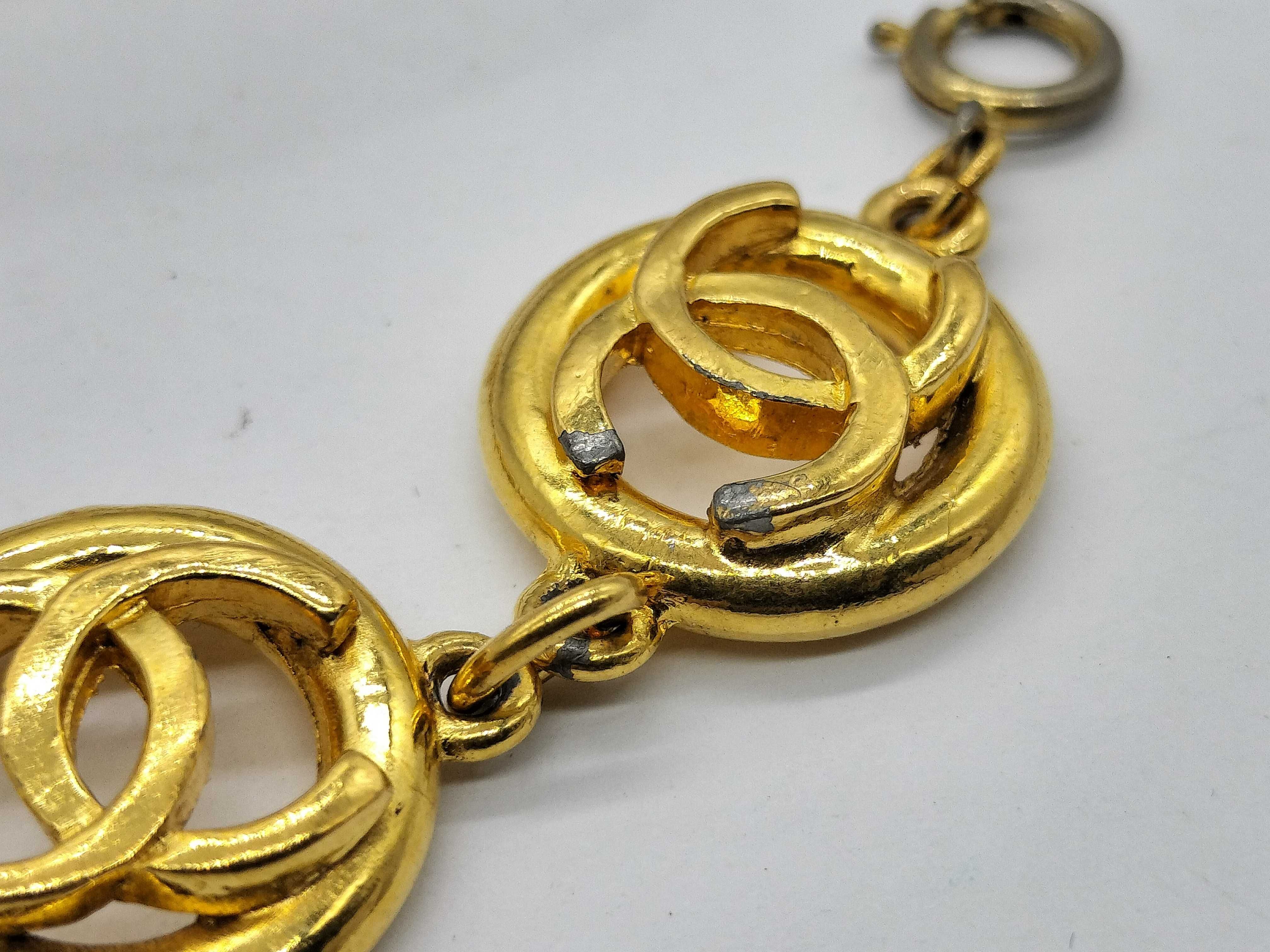 Coco Mark Circle 1982 Bracelet Gold Bracelet Bangle — view 3