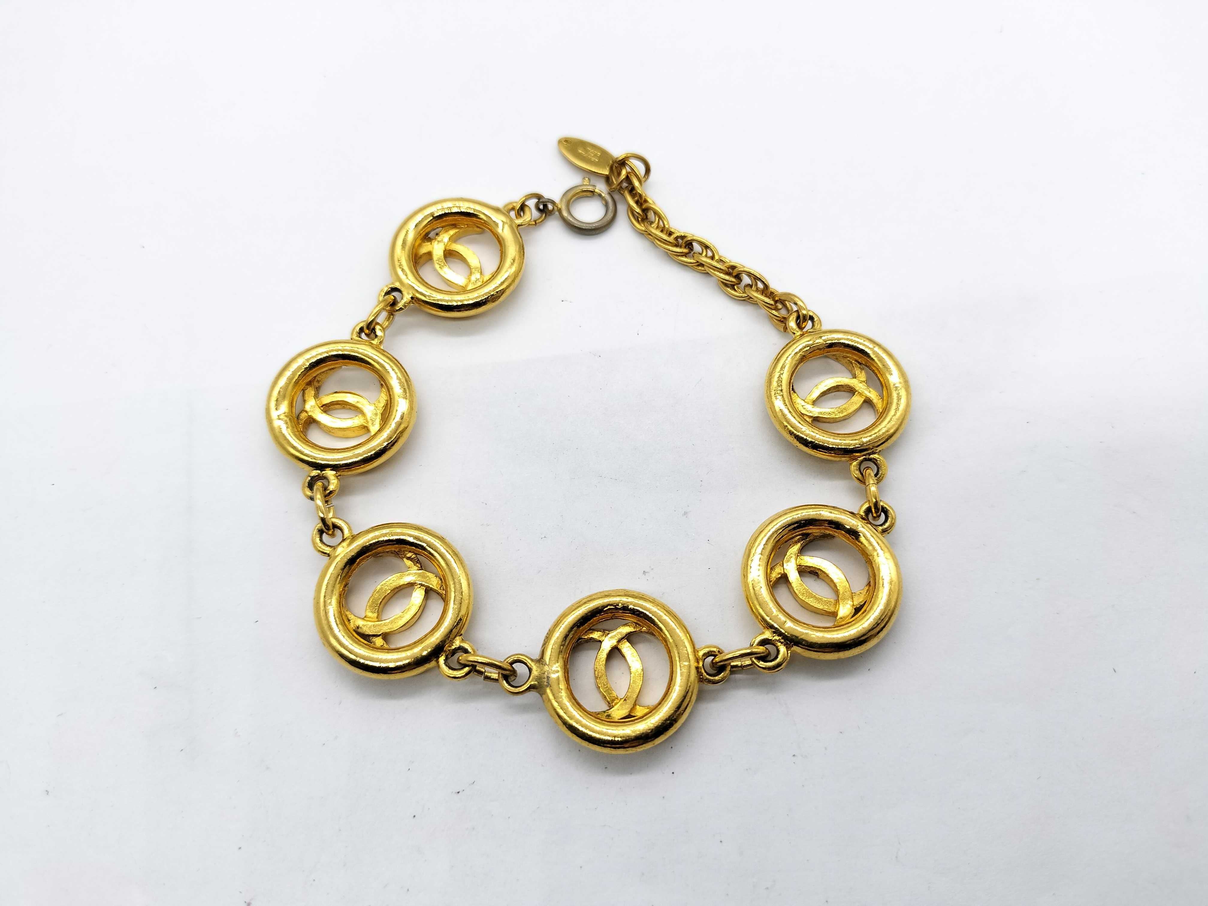 Coco Mark Circle 1982 Bracelet Gold Bracelet Bangle — view 5