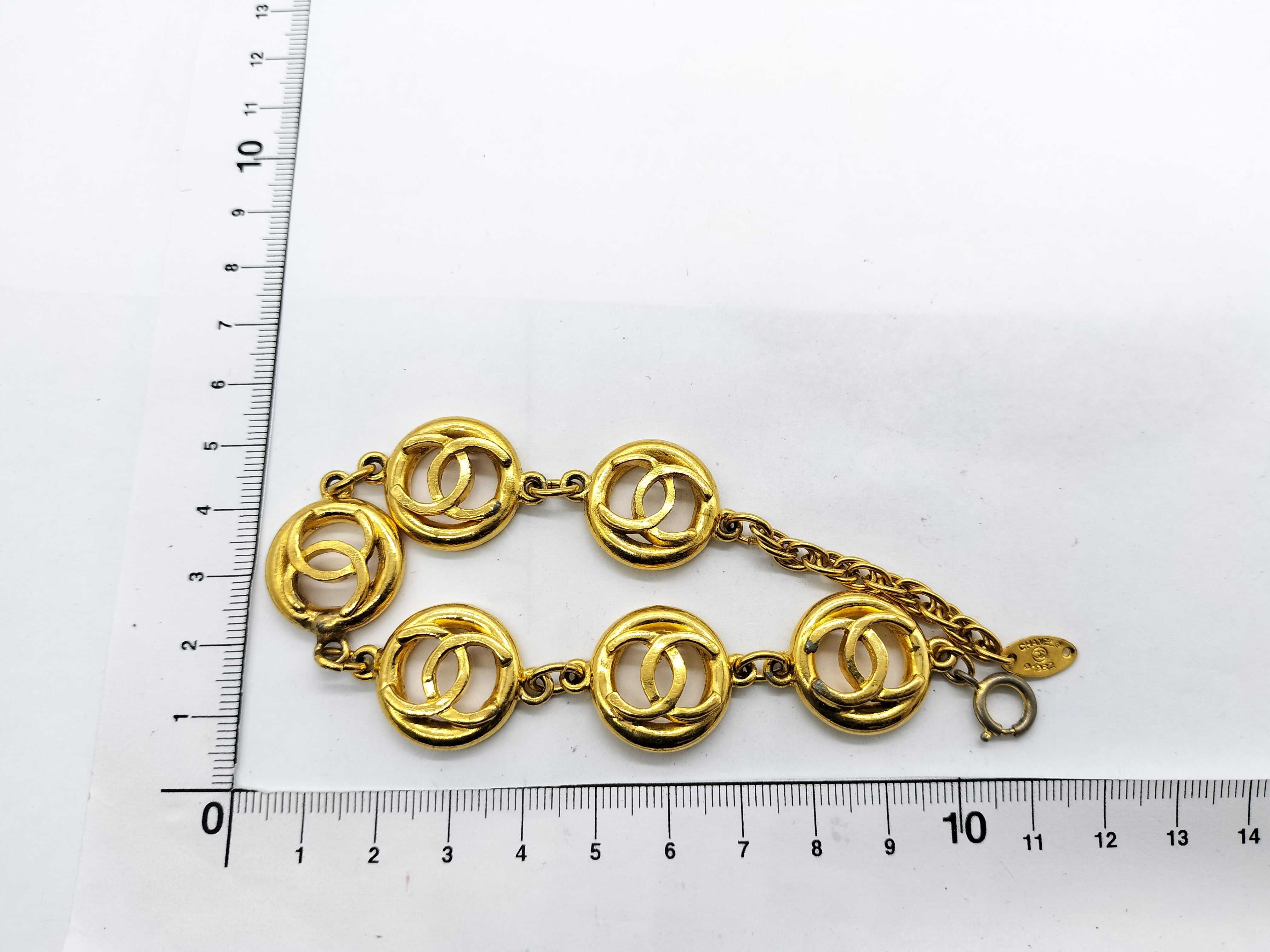 Coco Mark Circle 1982 Bracelet Gold Bracelet Bangle — view 6