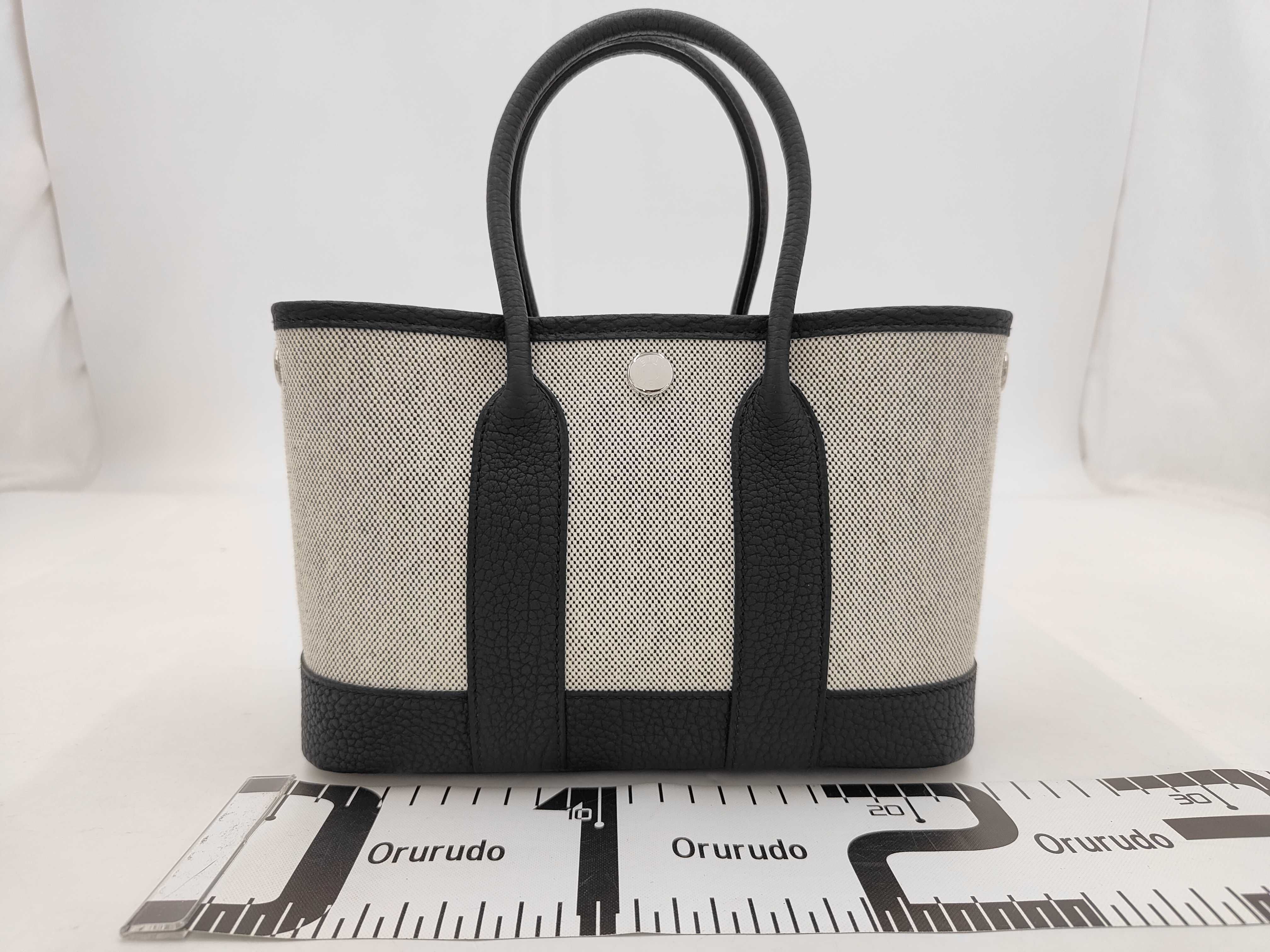Neo Garden 23 Toile/Negonda Ecru/Black Handbag (G stamp) — view 2