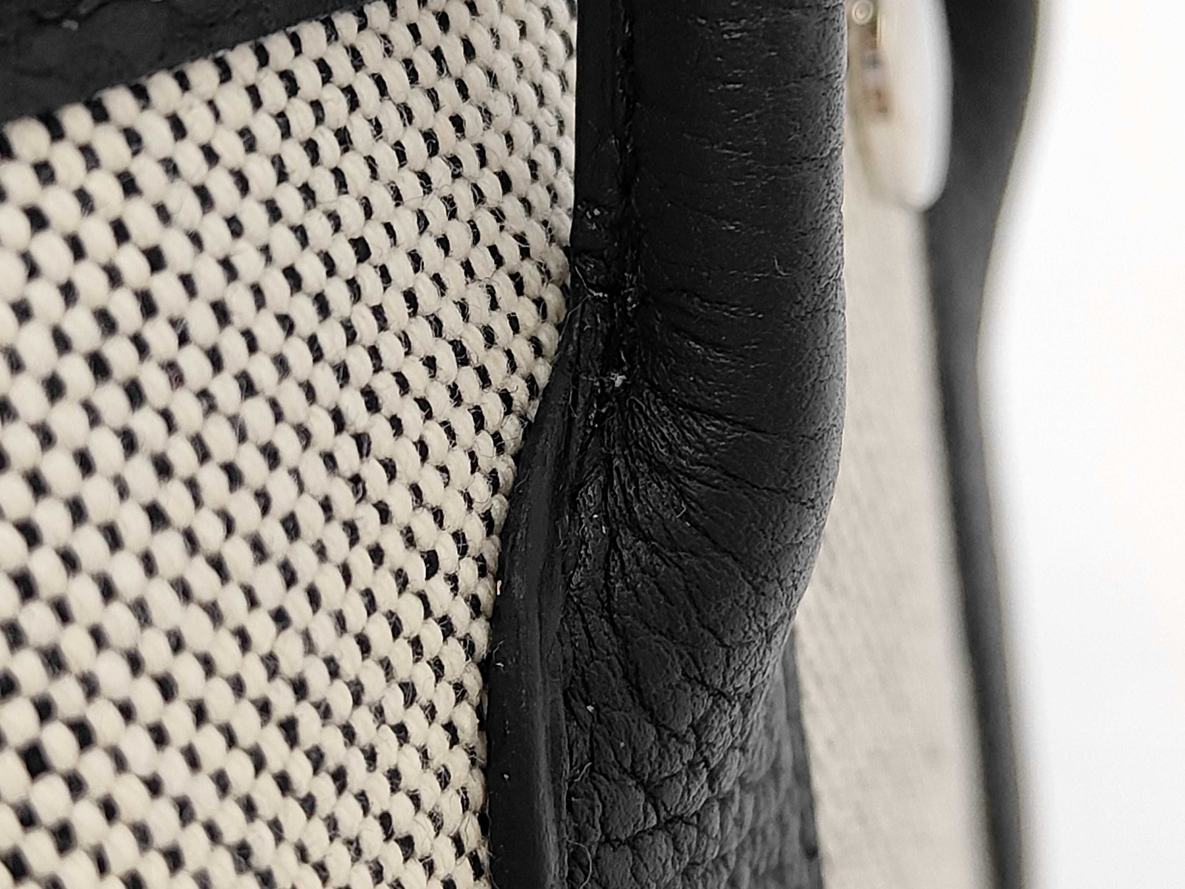 Neo Garden 23 Toile/Negonda Ecru/Black Handbag (G stamp) — view 7