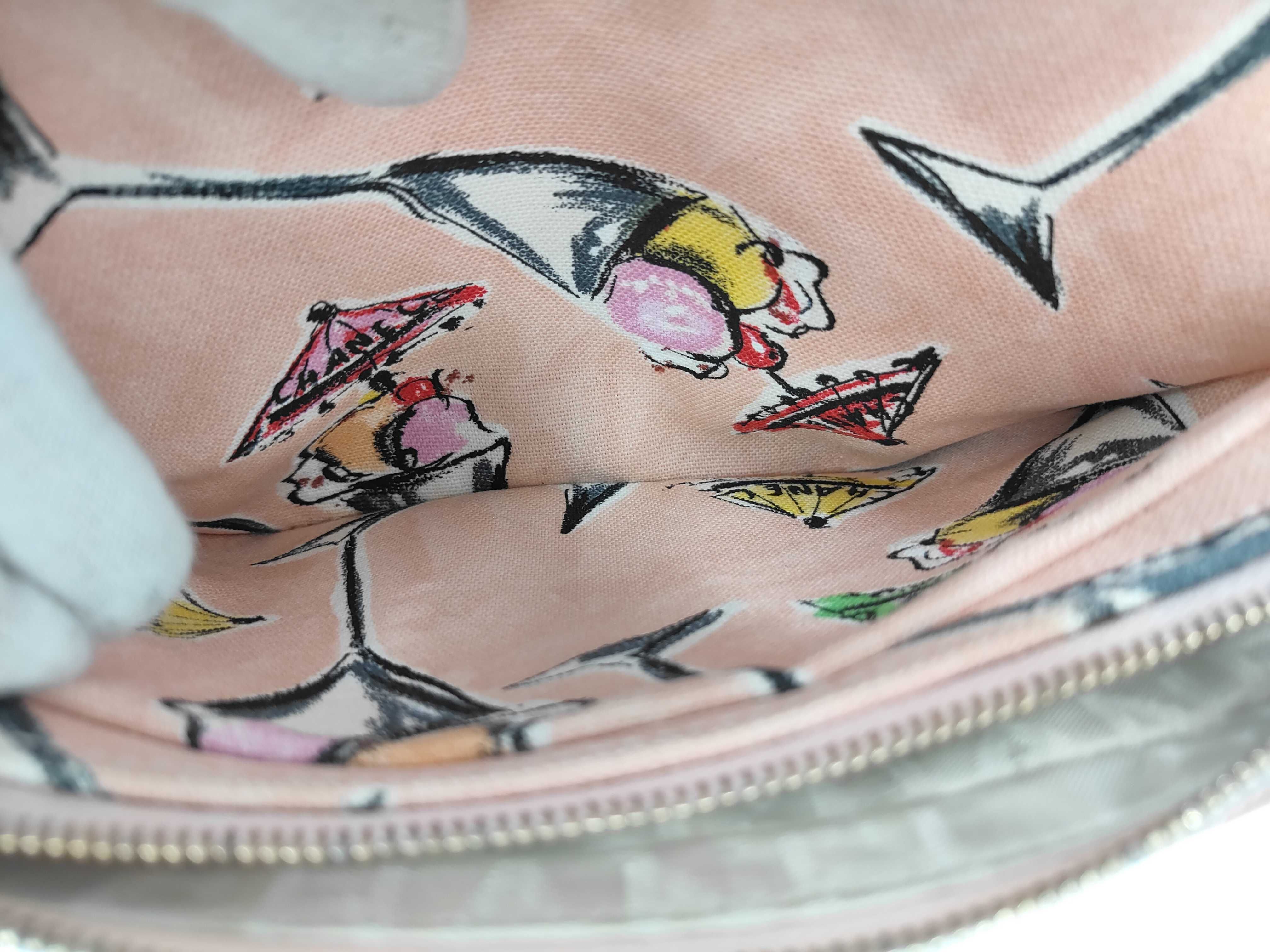 Chain Shoulder Bag, Ice Cream Sundae, Turnlock, Pink Shoulder Bag — view 13