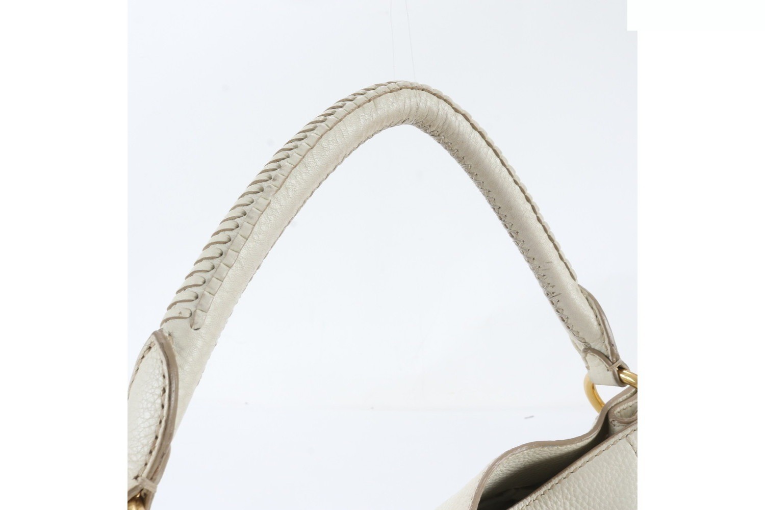 Vitello Daino Leather Shoulder Bag — view 2