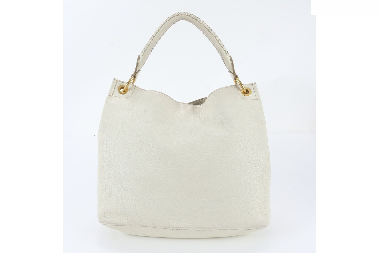Vitello Daino Leather Shoulder Bag — view 3