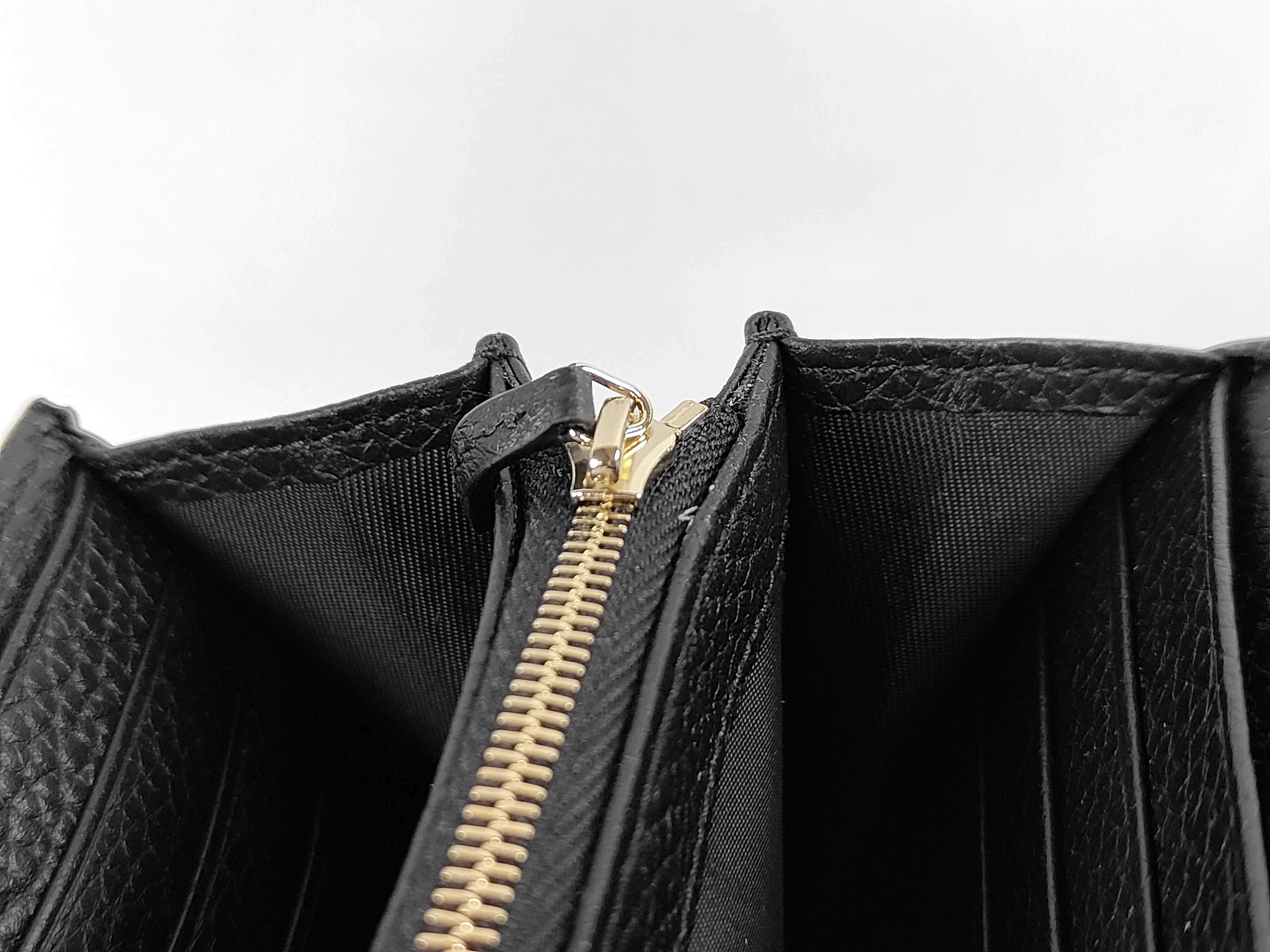 Jackie Gucci Jackie 1961 Leather Chain Wallet Black 652681 Shoulder Bag — view 11