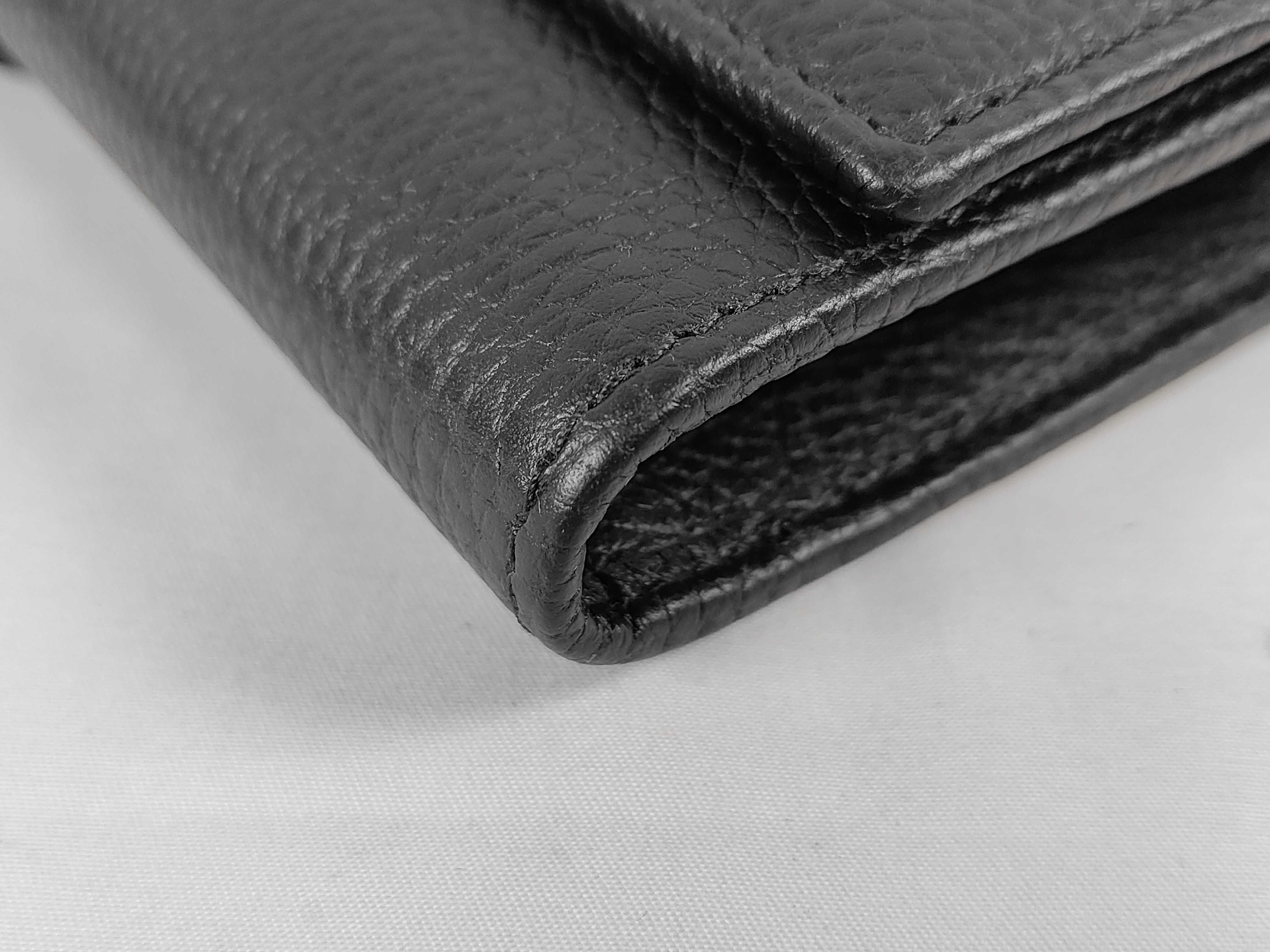 Jackie Gucci Jackie 1961 Leather Chain Wallet Black 652681 Shoulder Bag — view 6