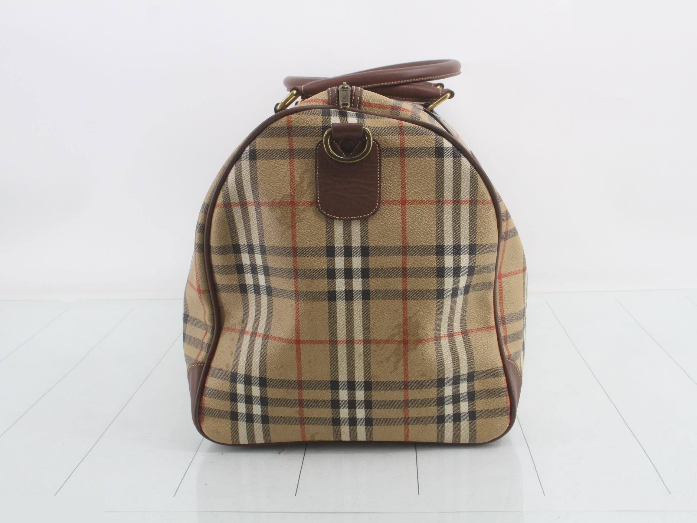 Burberry's Nova Check Boston Bag — view 4
