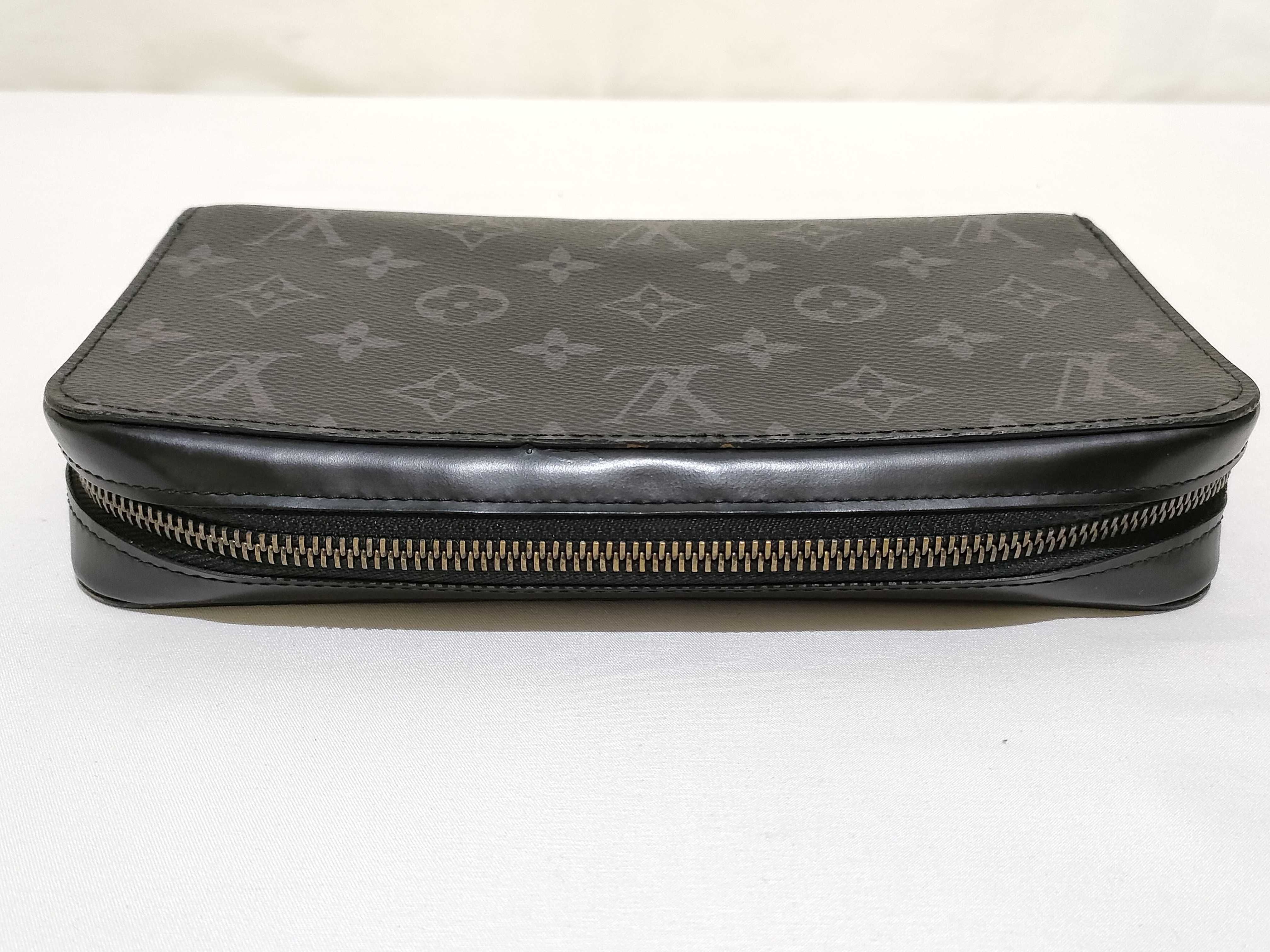 Monogram Louis Vuitton Monogram Eclipse Zippy XL Travel Case Long Wallet M61698 RFID detected Wallet — view 6