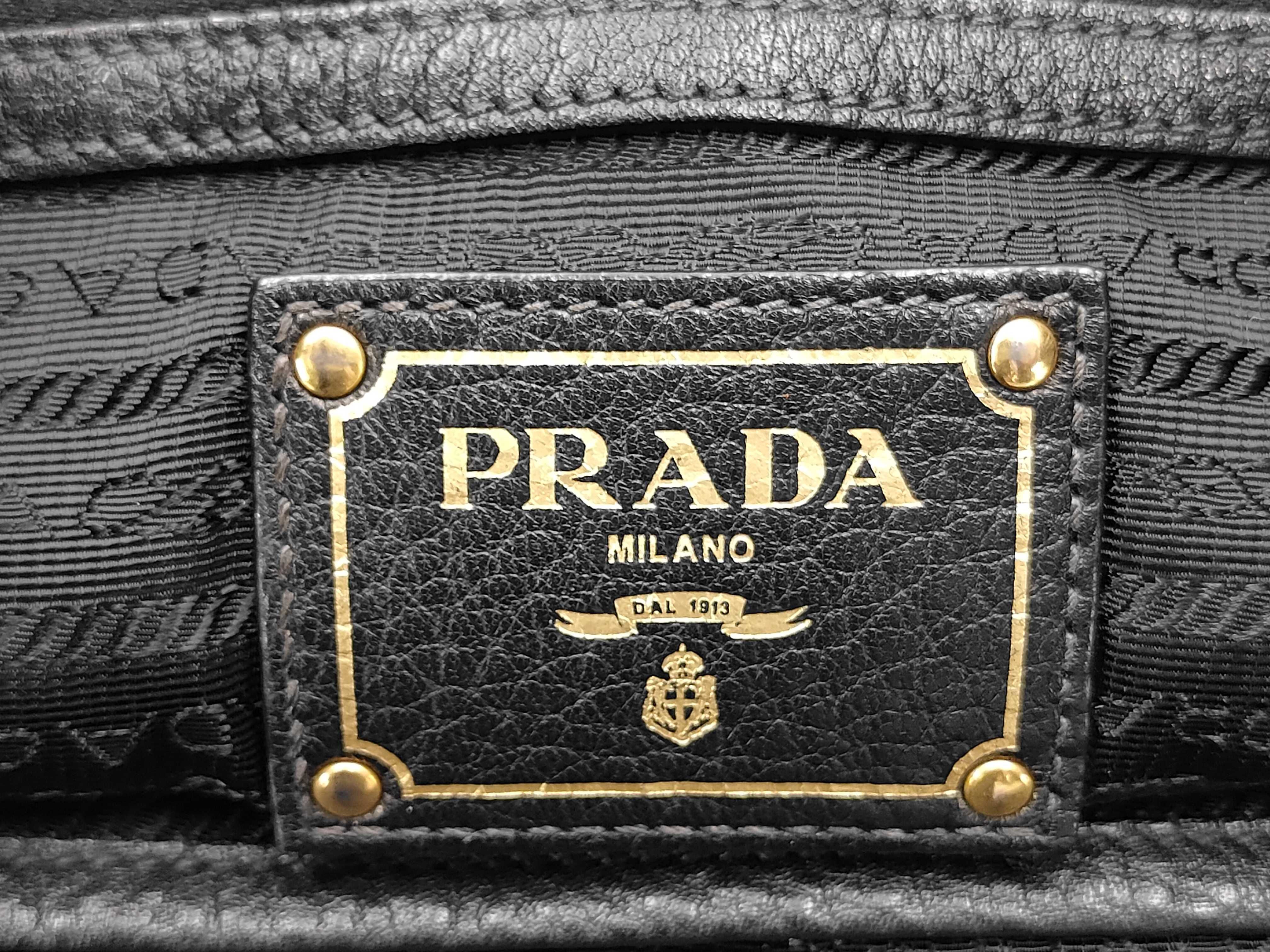Vitello Black Tote Bag — view 11