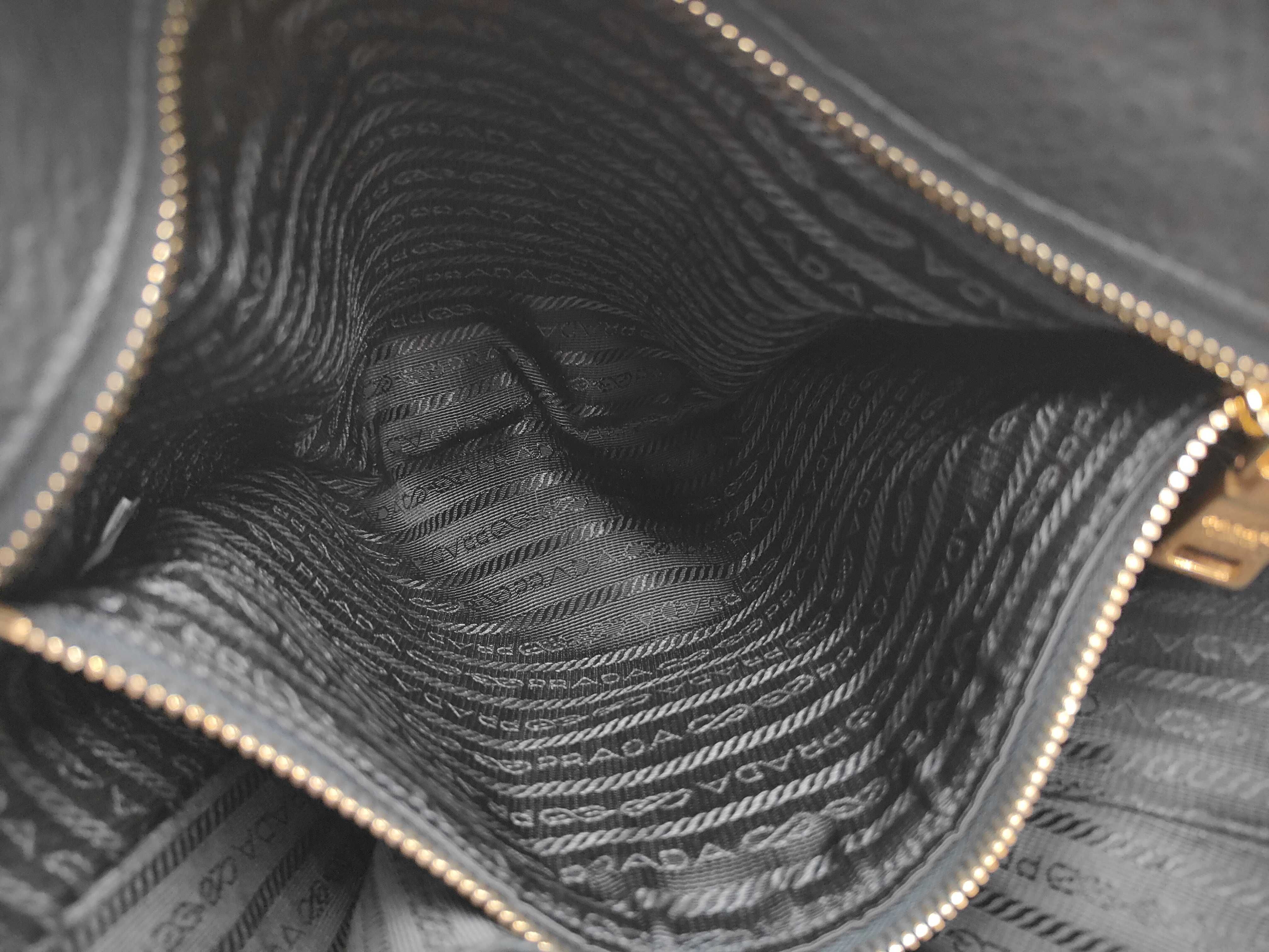 Vitello Black Tote Bag — view 9