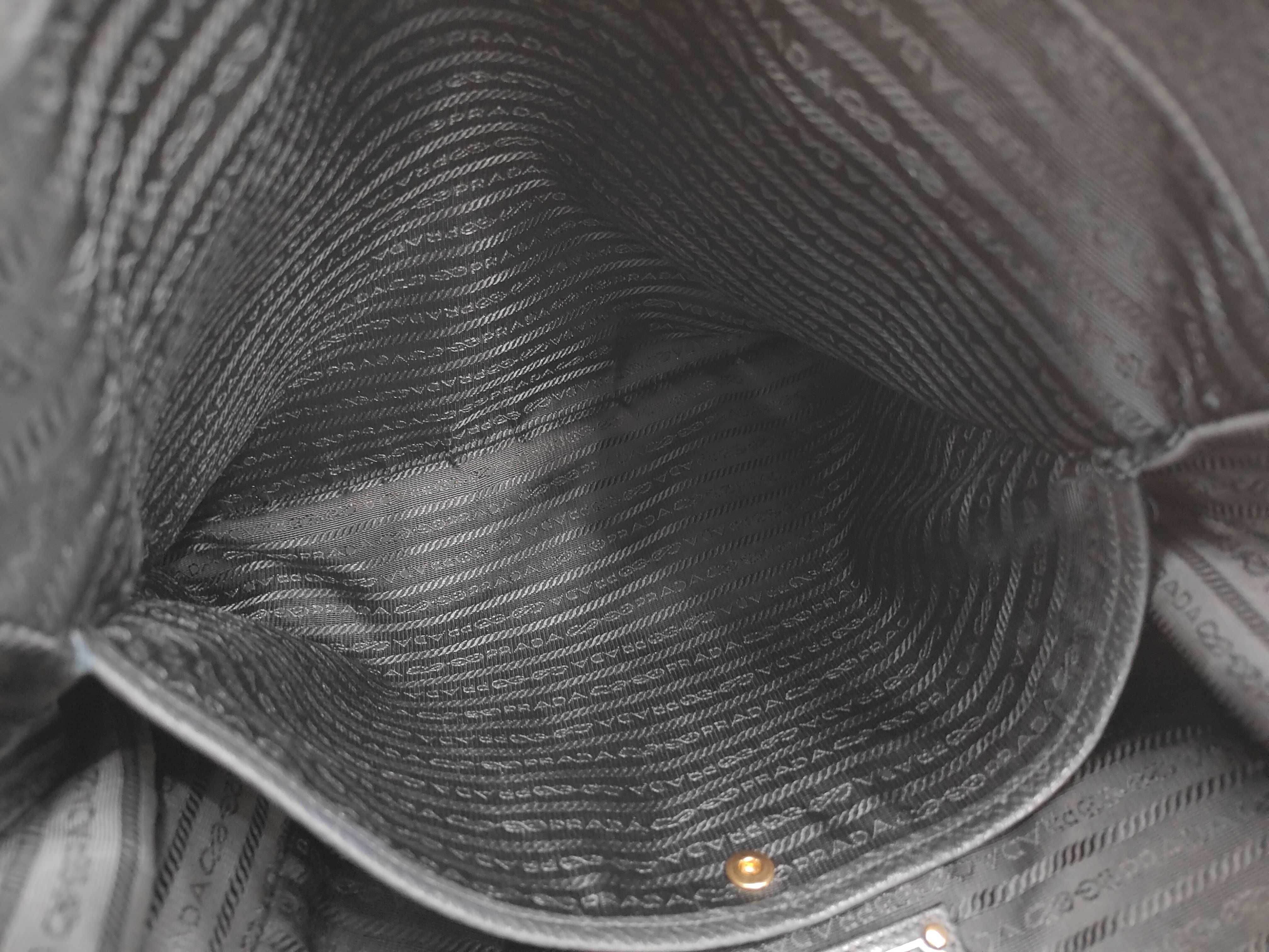 Vitello Black Tote Bag — view 10