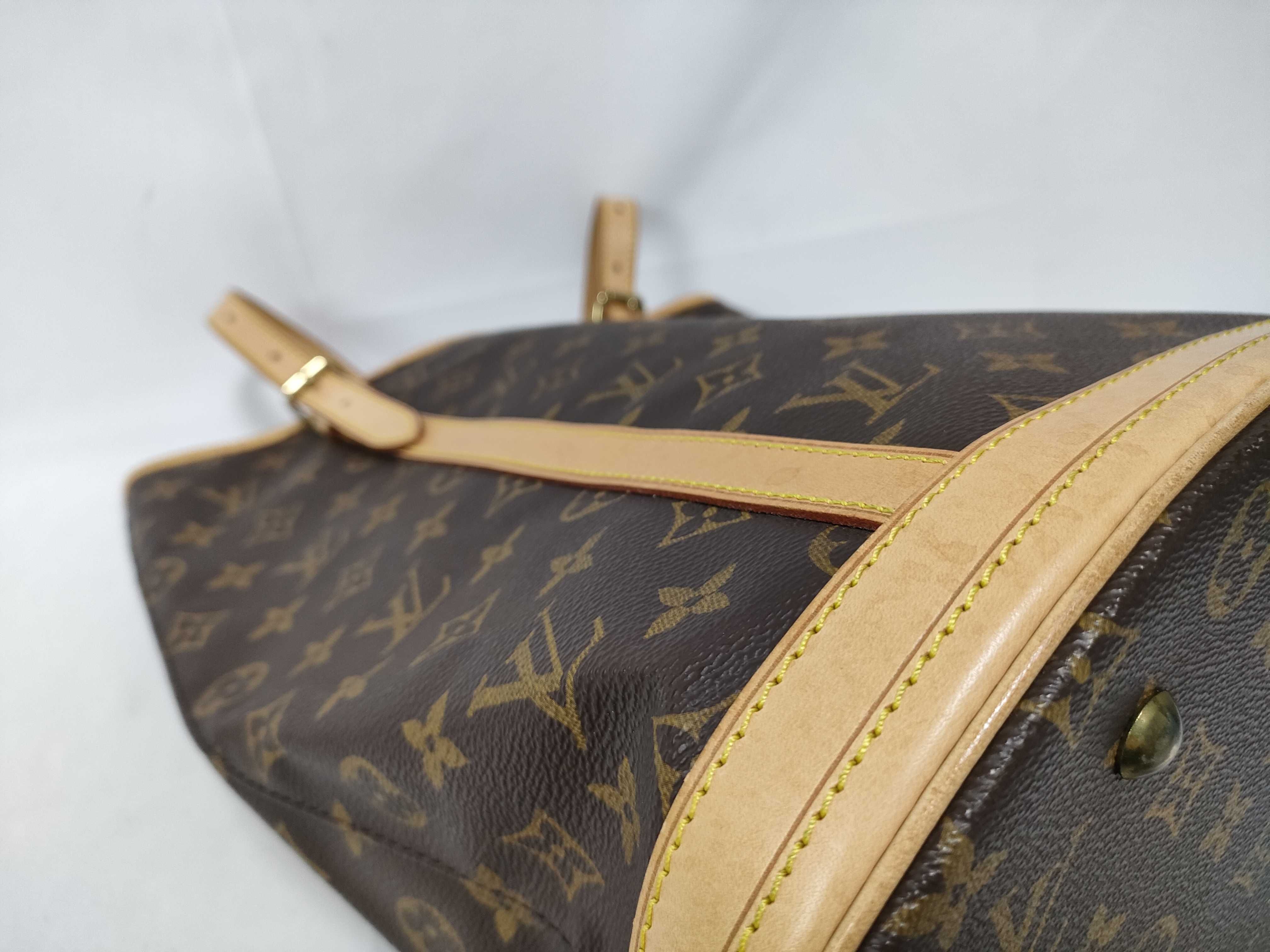 Monogram Louis Vuitton Tote Bag Bucket GM Shoulder Bag — view 6