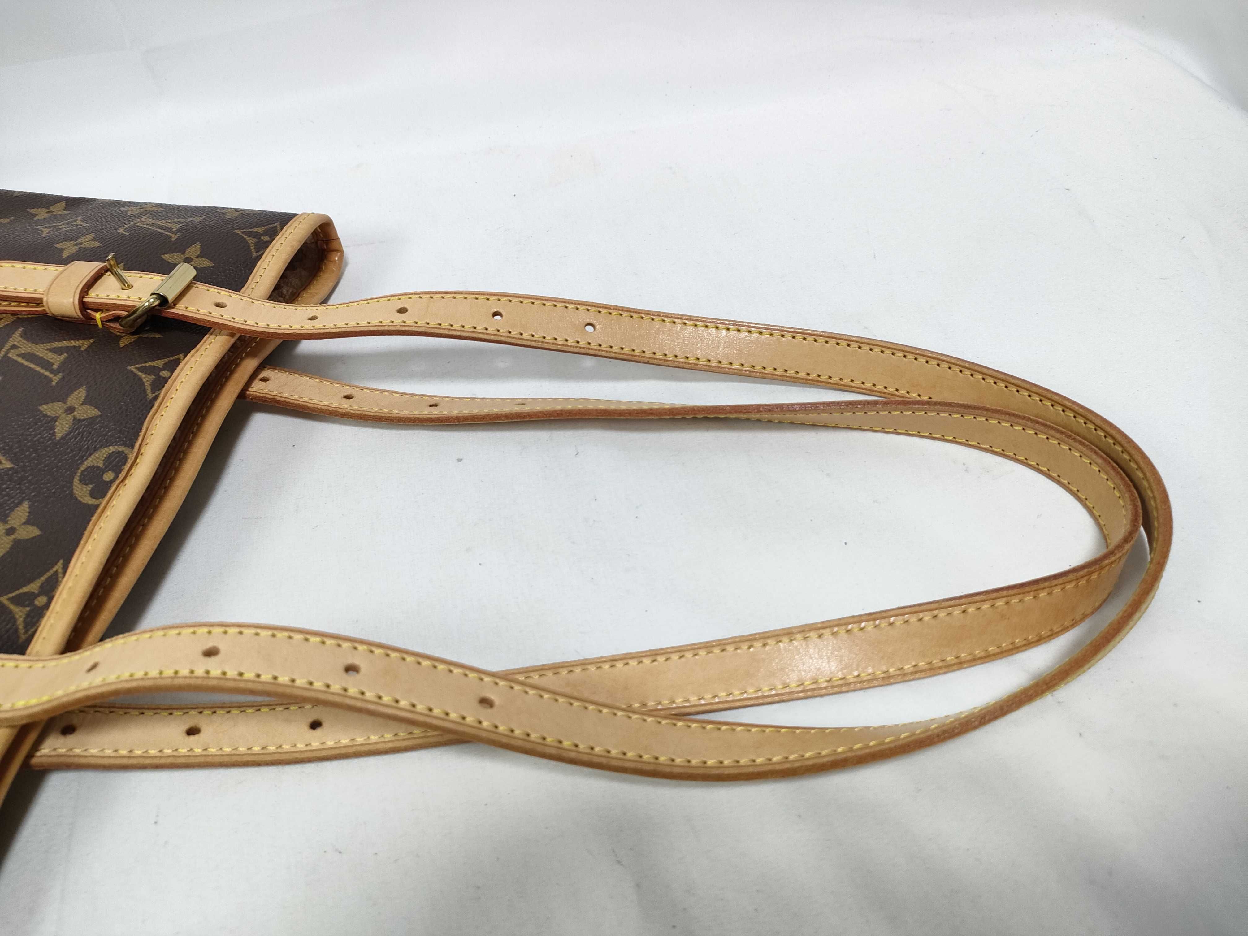 Monogram Louis Vuitton Tote Bag Bucket GM Shoulder Bag — view 8