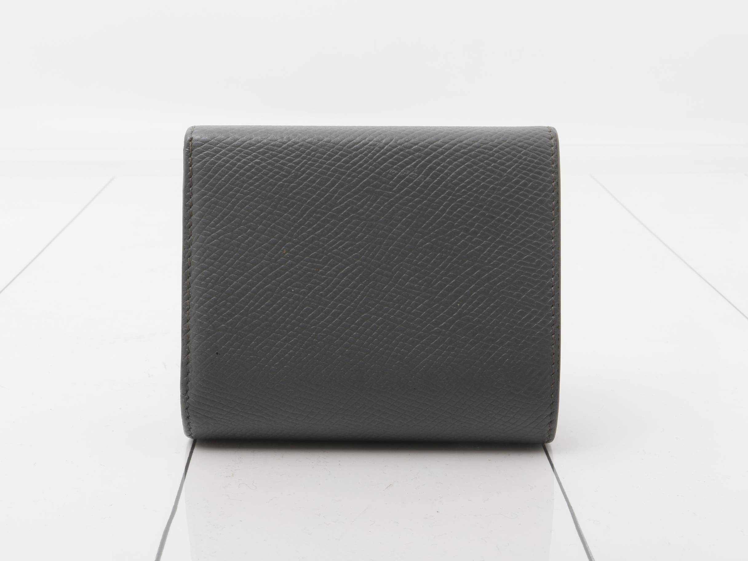 Tri-fold wallet, gray — view 2
