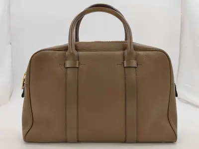 leather brown business bag
