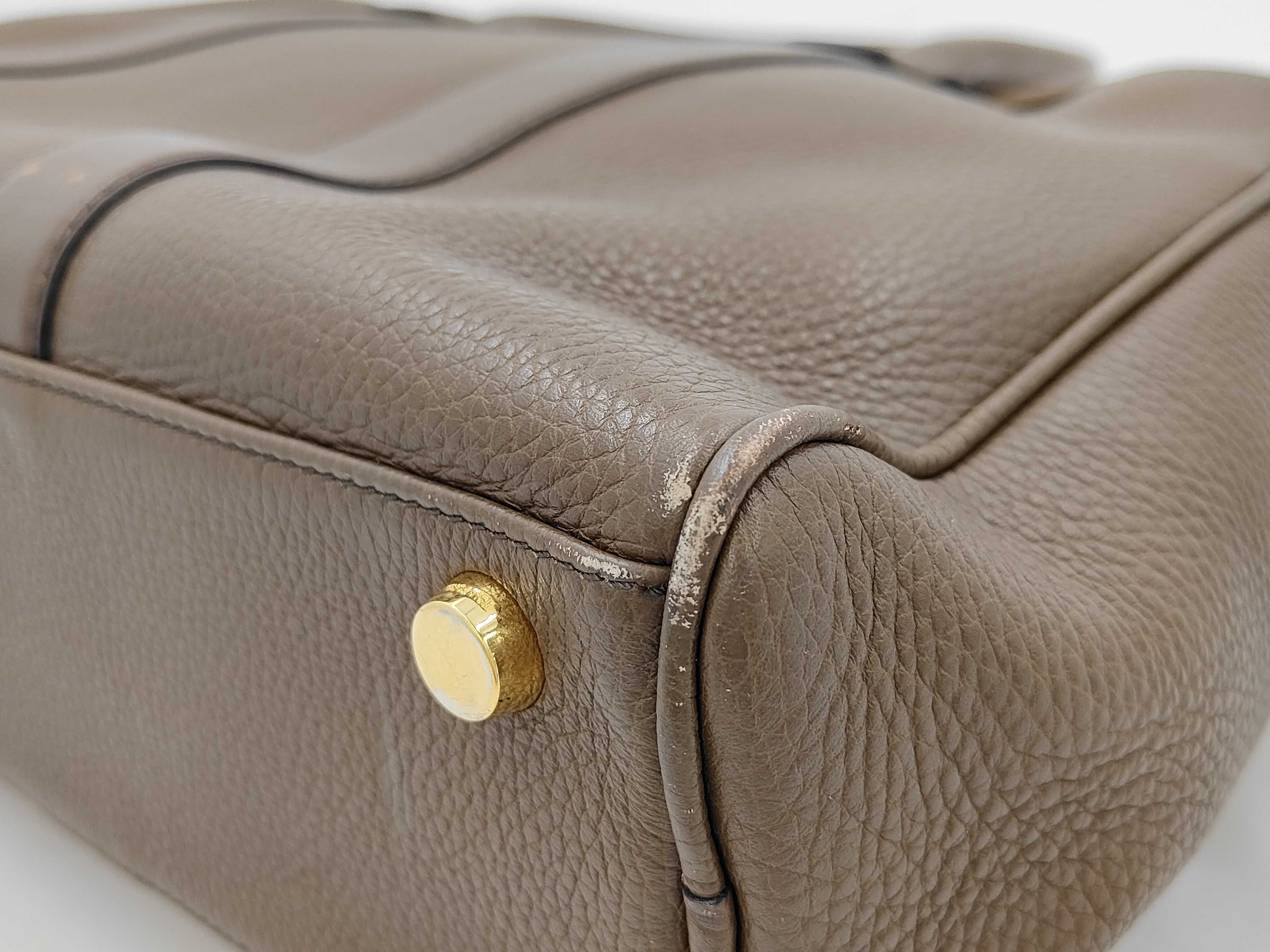 leather brown business bag — view 6