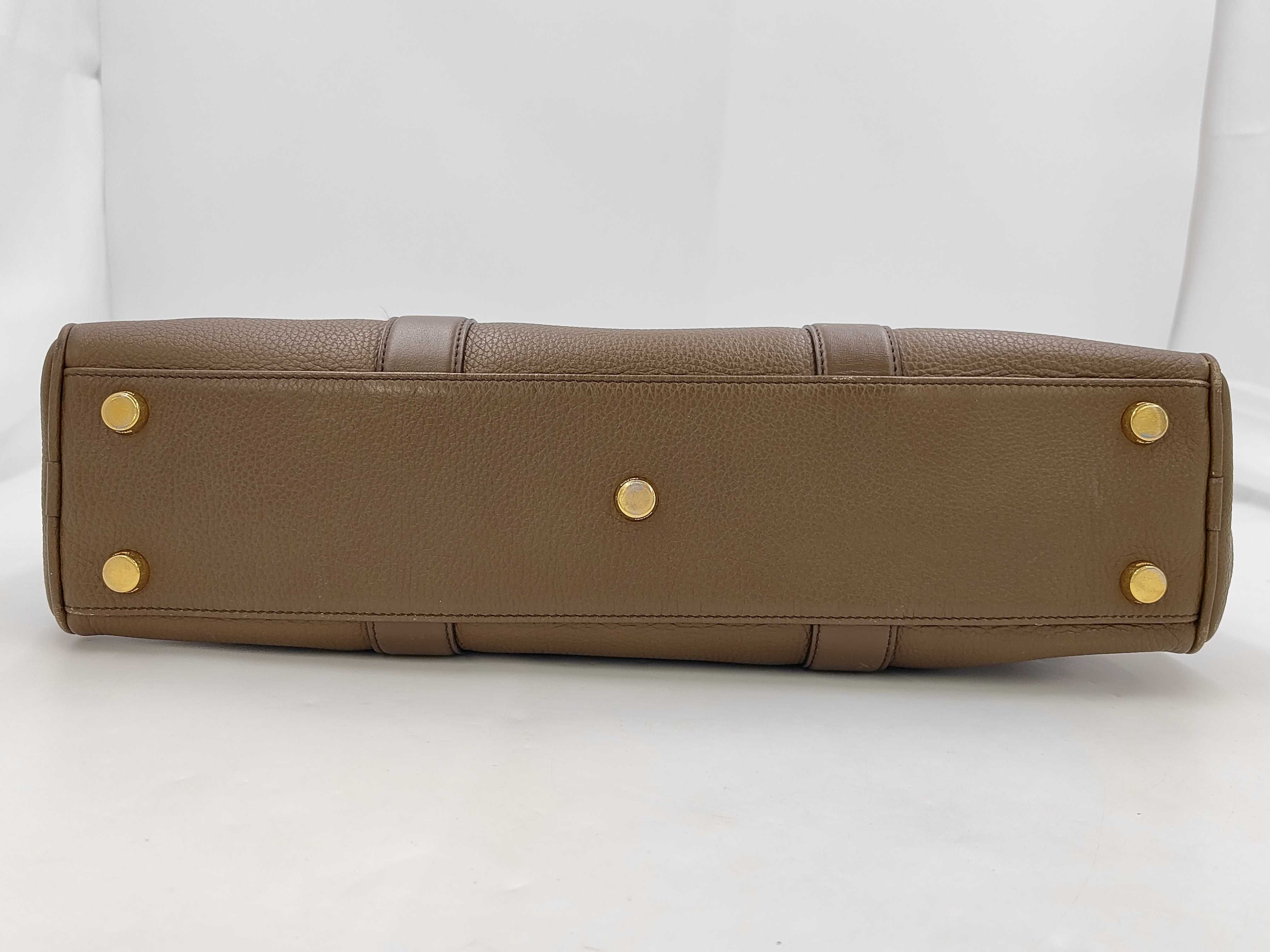 leather brown business bag — view 7