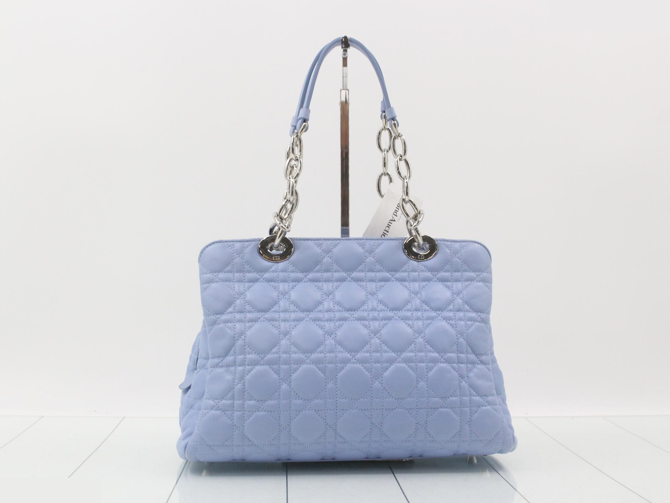 Cannage Lambskin Chain Semi-Shoulder Bag — view 2