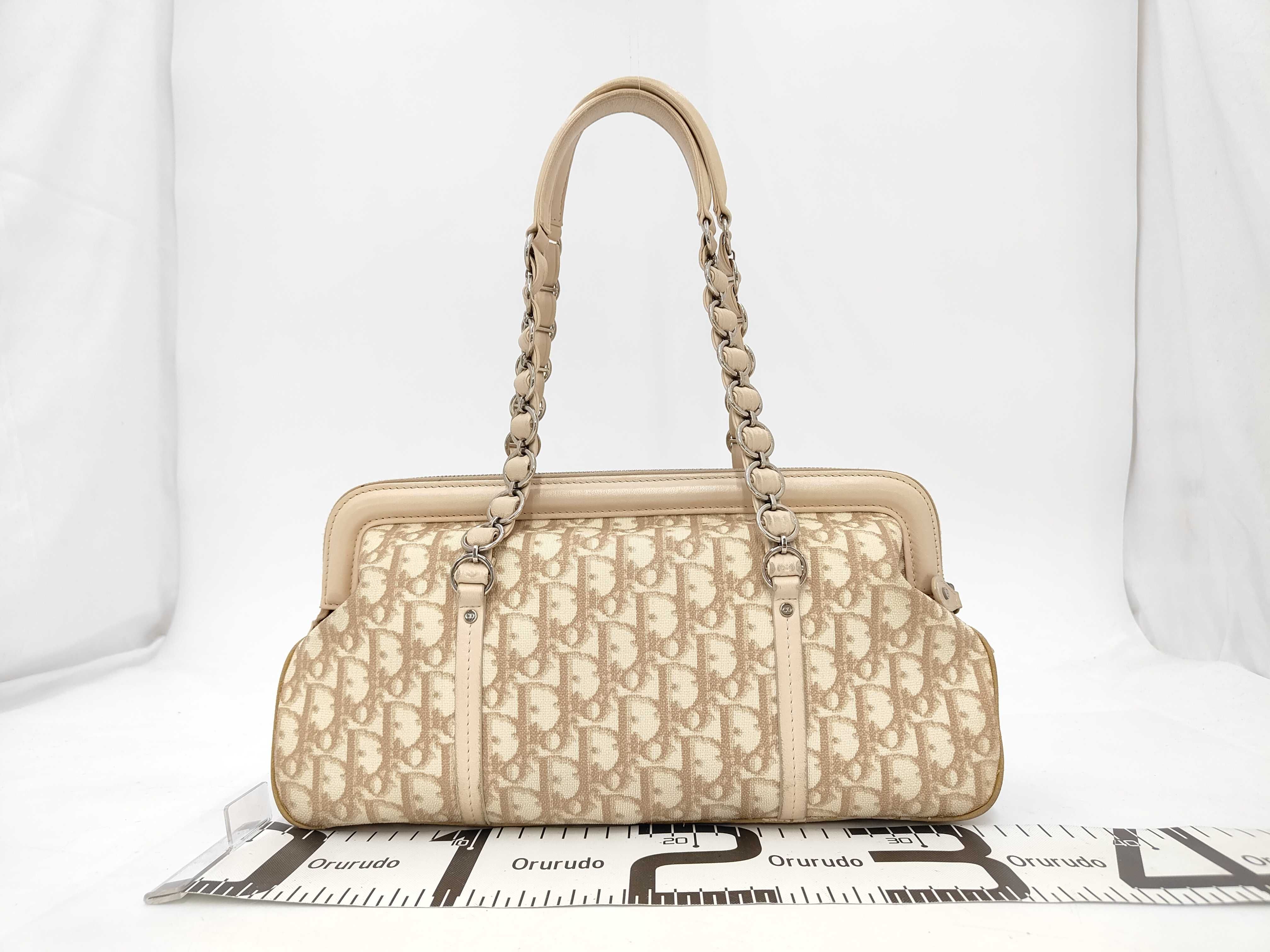 Trotter Christian Dior Romantic Trotter Boston Bag Shoulder Bag — view 2