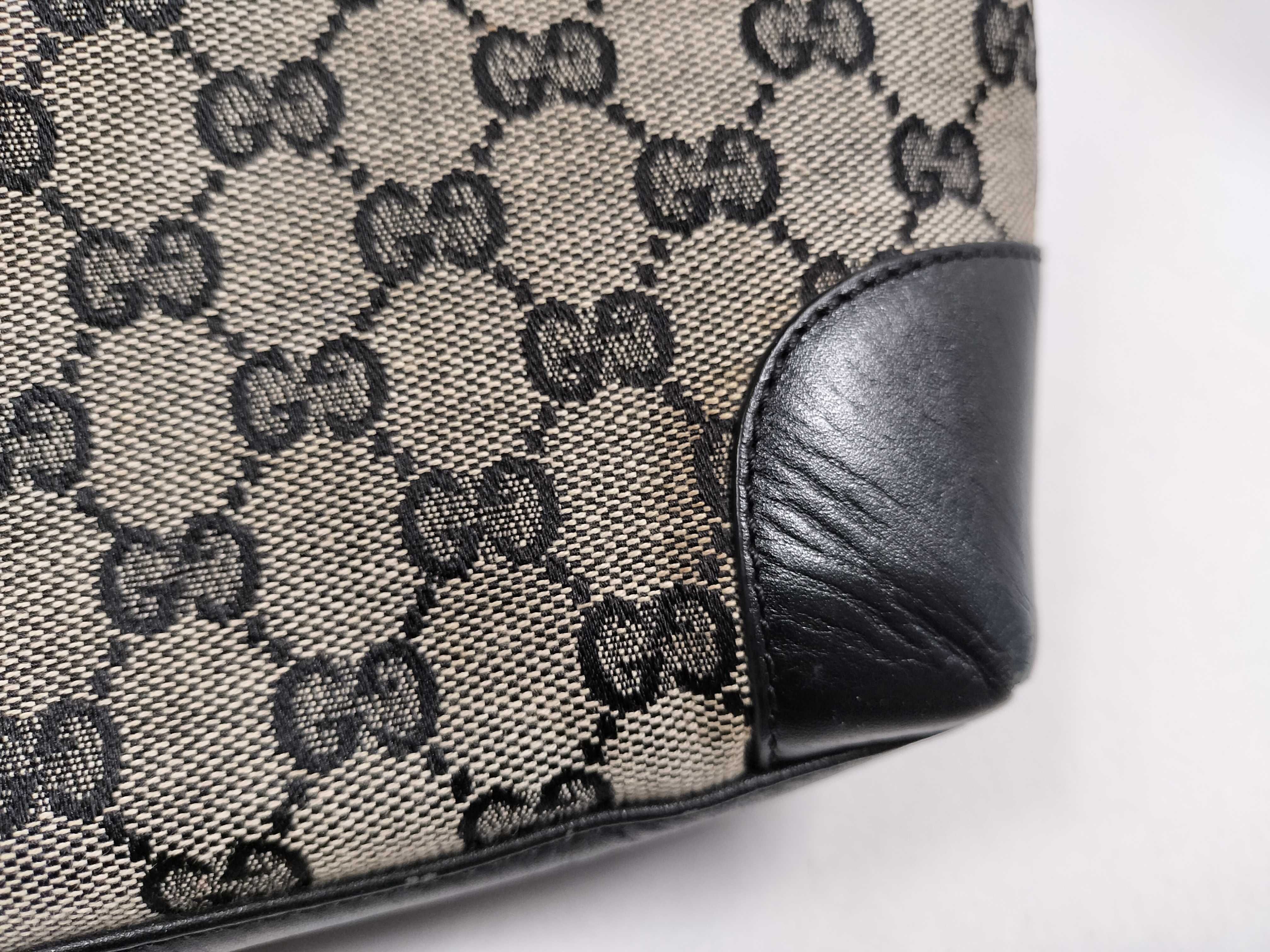 GG Canvas Tote Bag, GG Canvas Navy — view 15