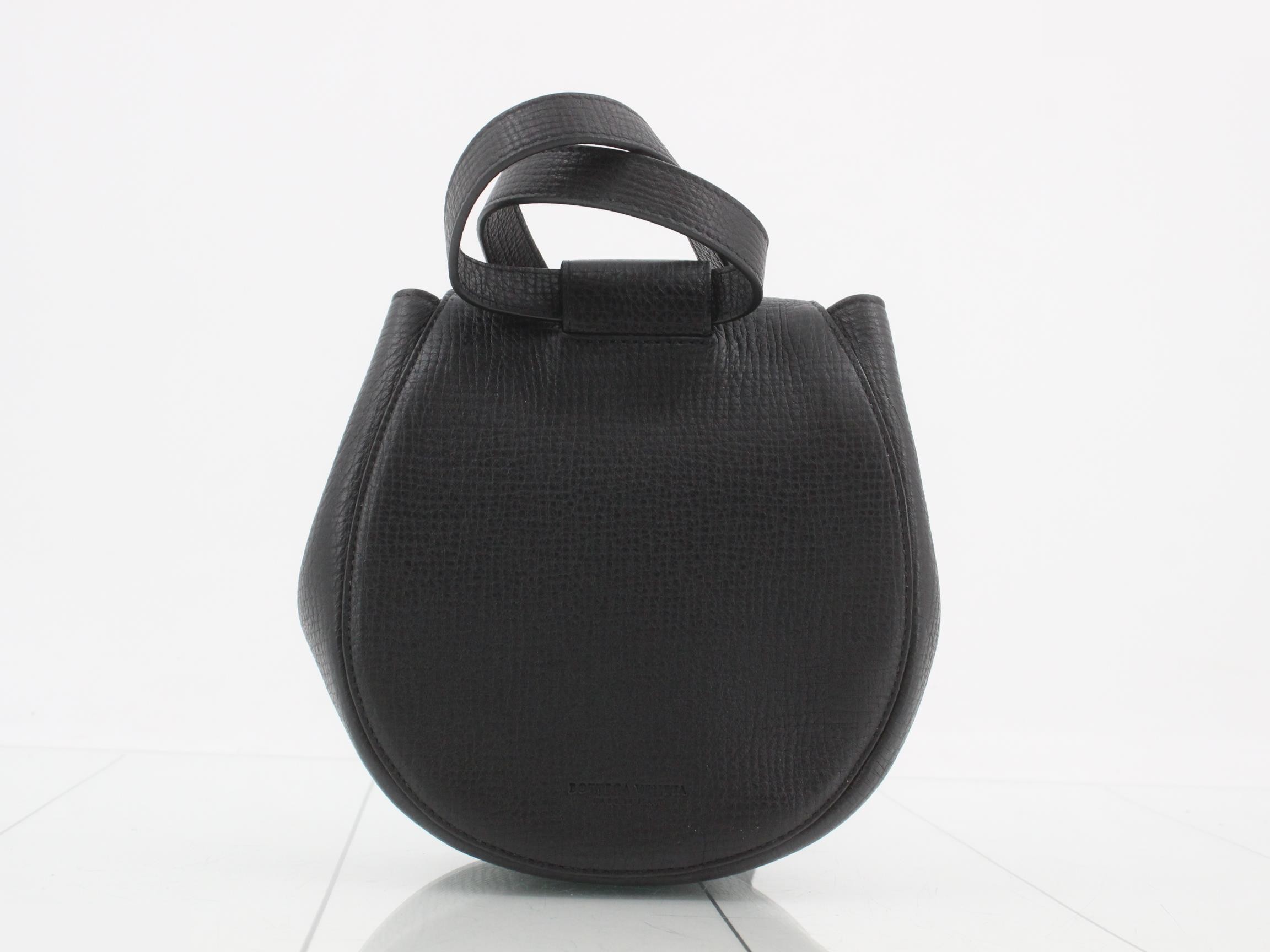 Palmerato Leather Shoulder Bag, Black — view 2