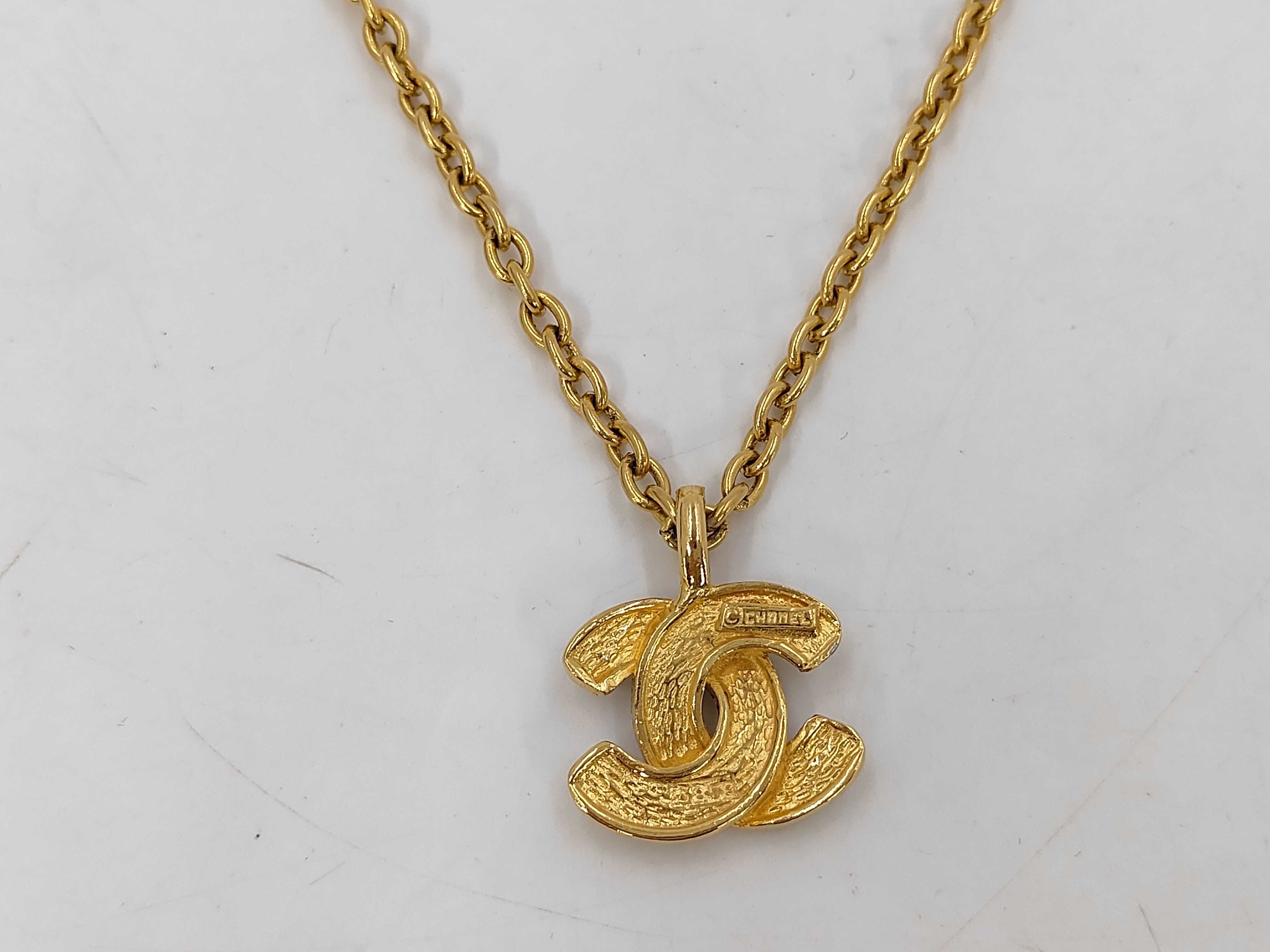 Coco Mark Necklace, Gold Necklace — view 2