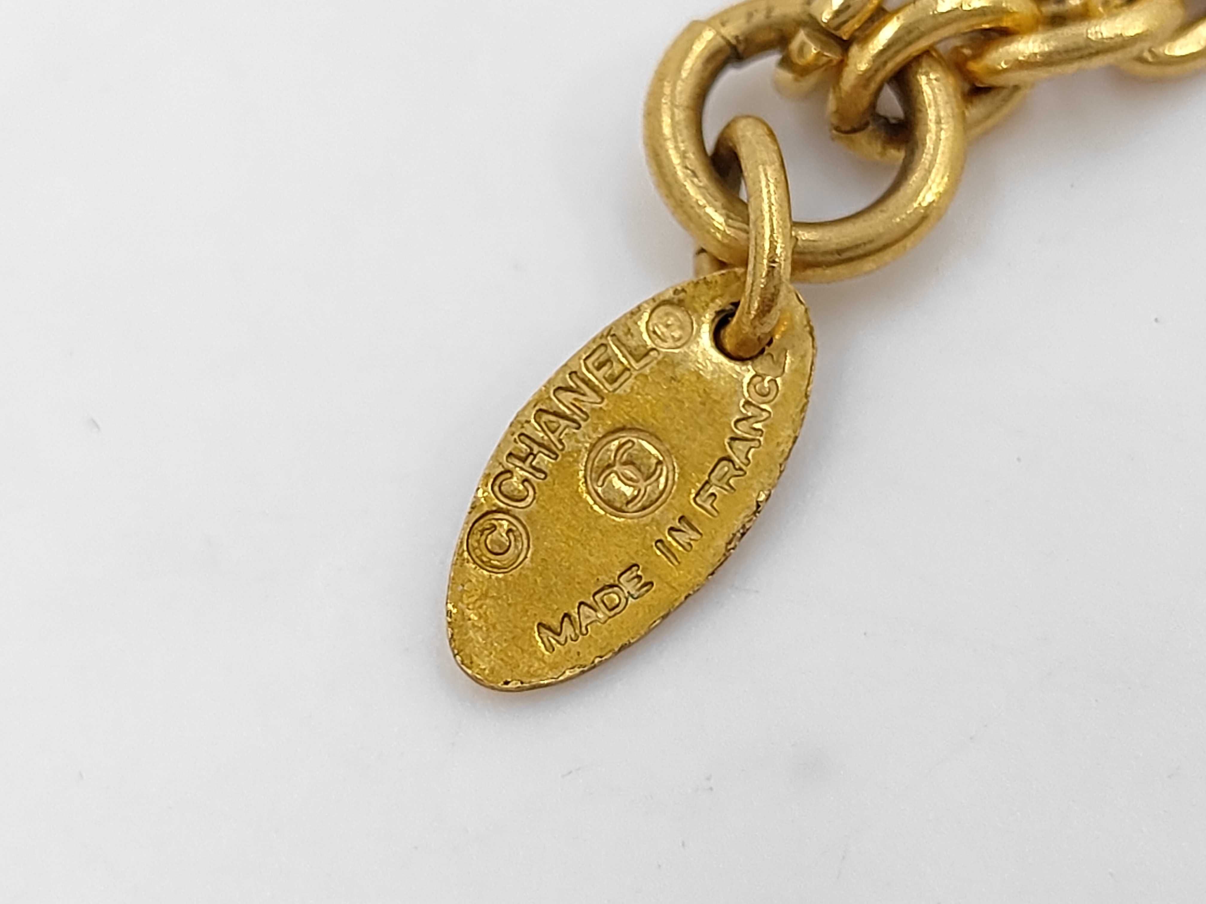 Coco Mark Necklace, Gold Necklace — view 4