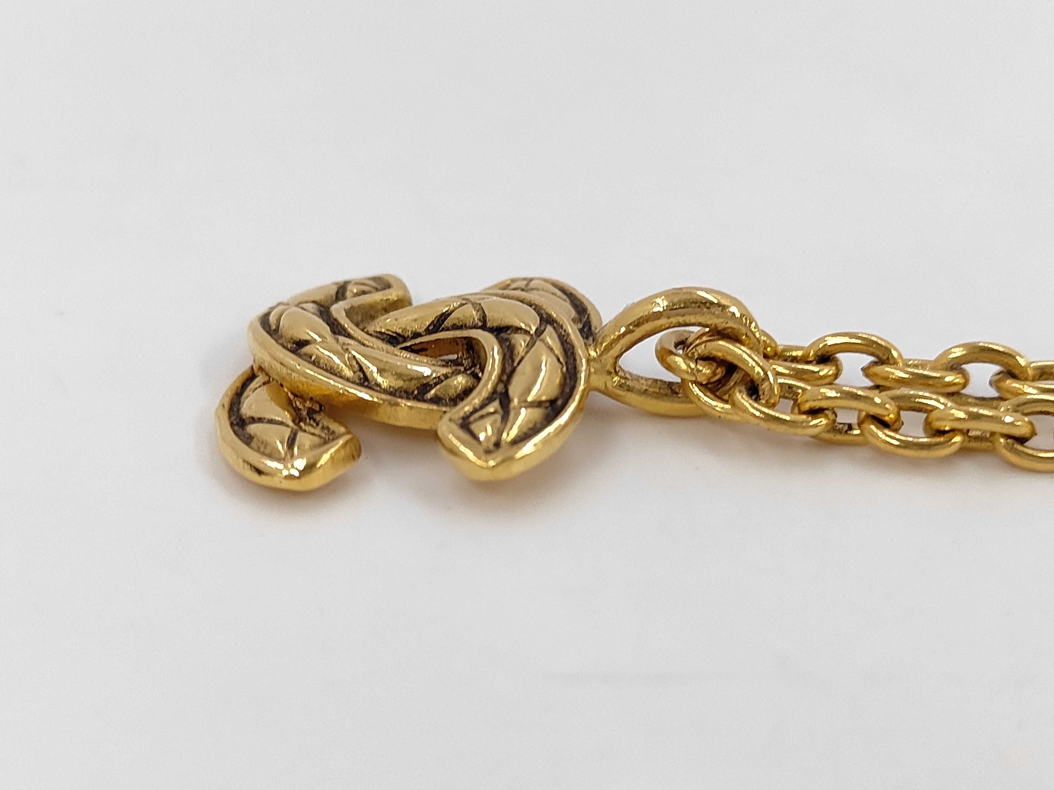 Coco Mark Necklace, Gold Necklace — view 5