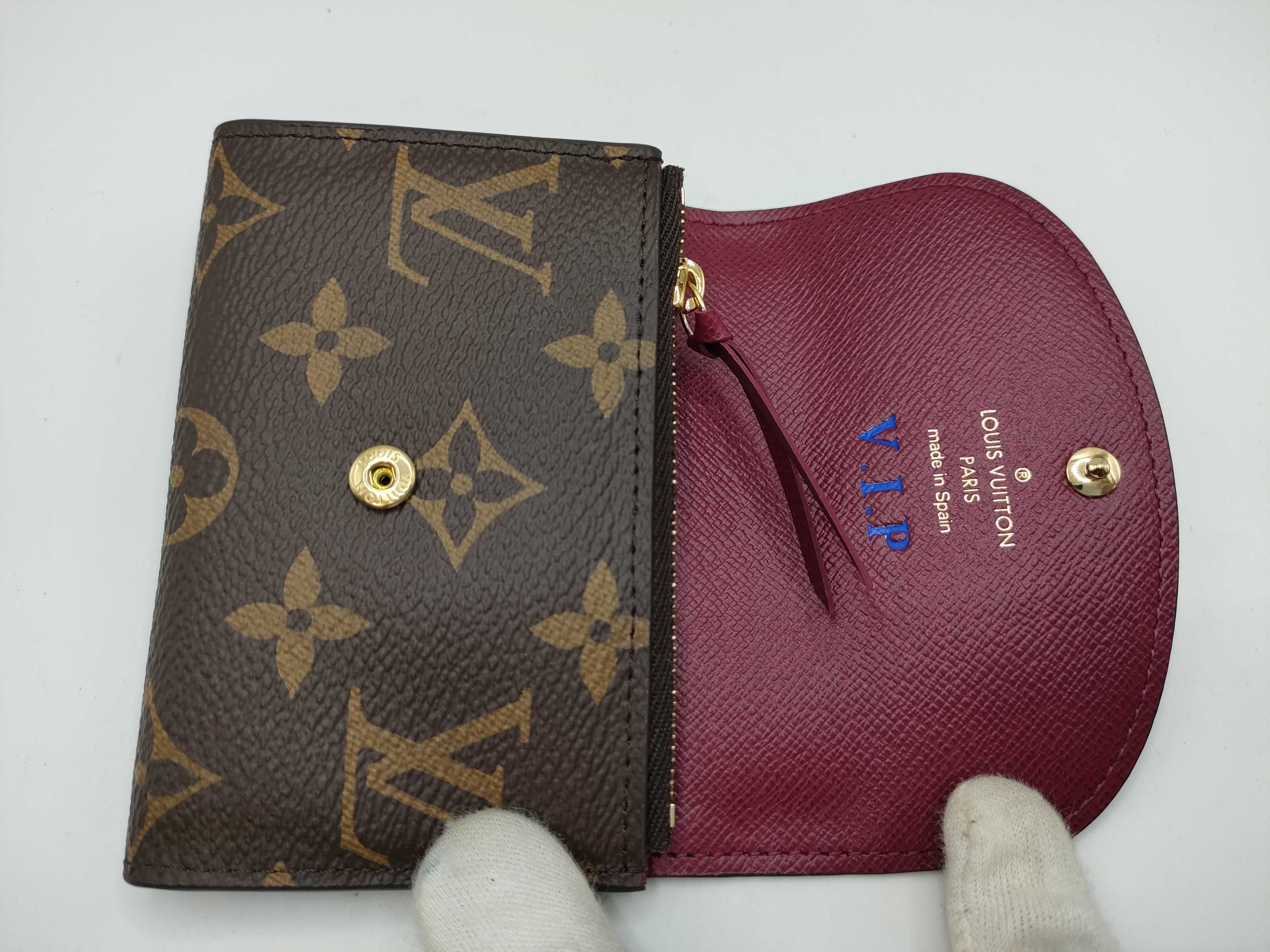 Monogram M41939 Portemonnaie Rosalie Unused Wallet — view 6