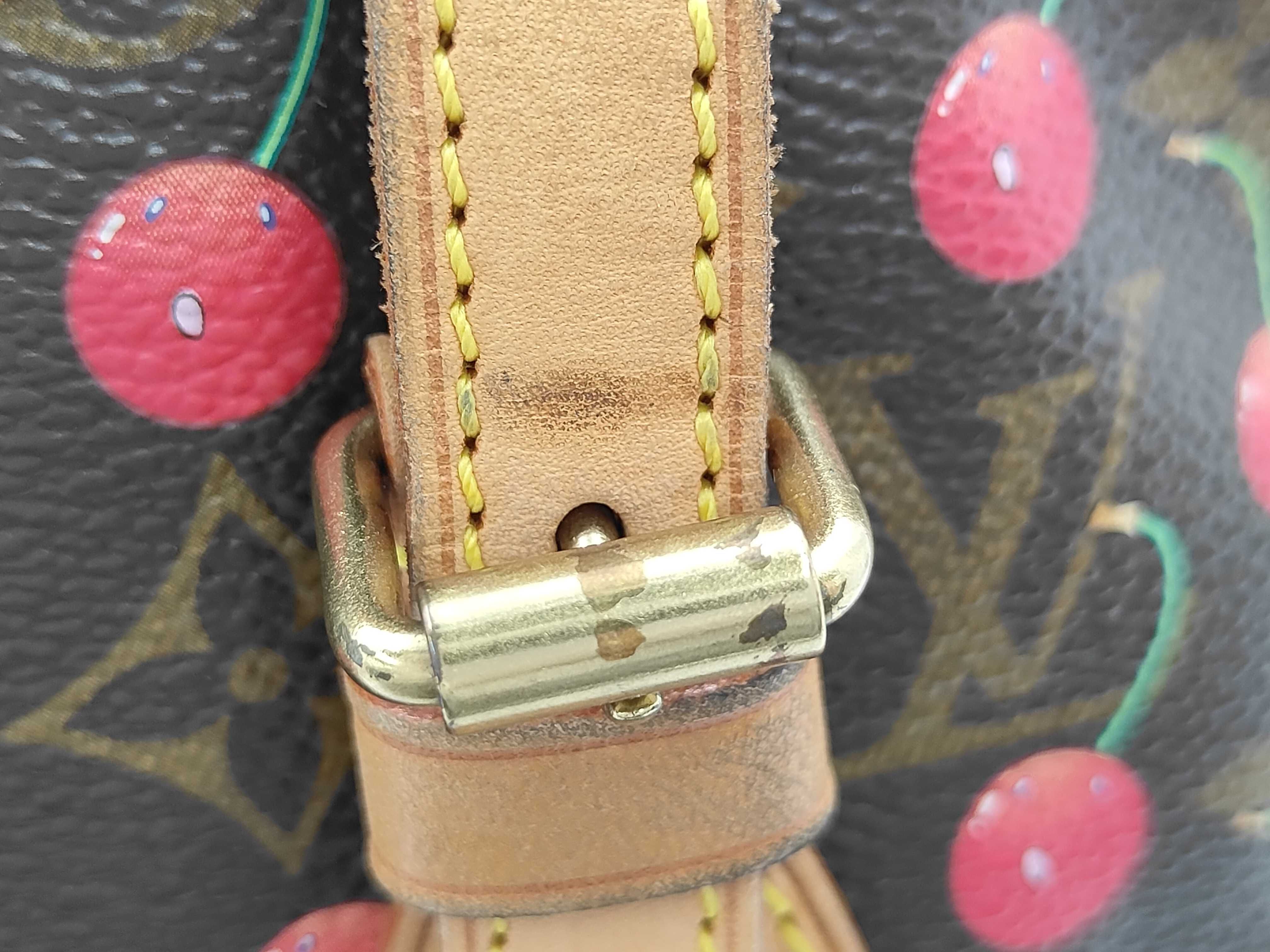 Monogram Cherry Bucket PM Handbag — view 11