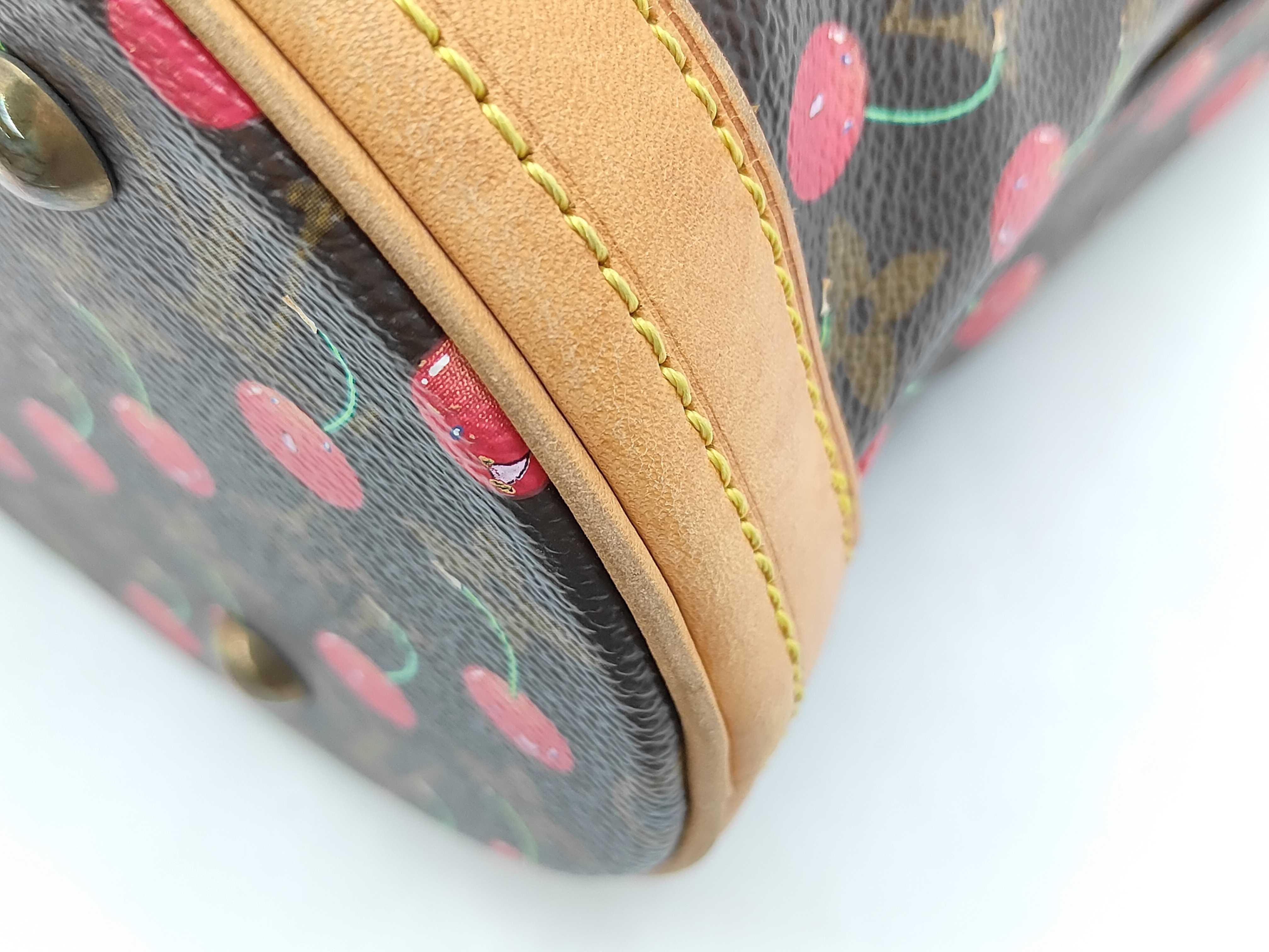 Monogram Cherry Bucket PM Handbag — view 6