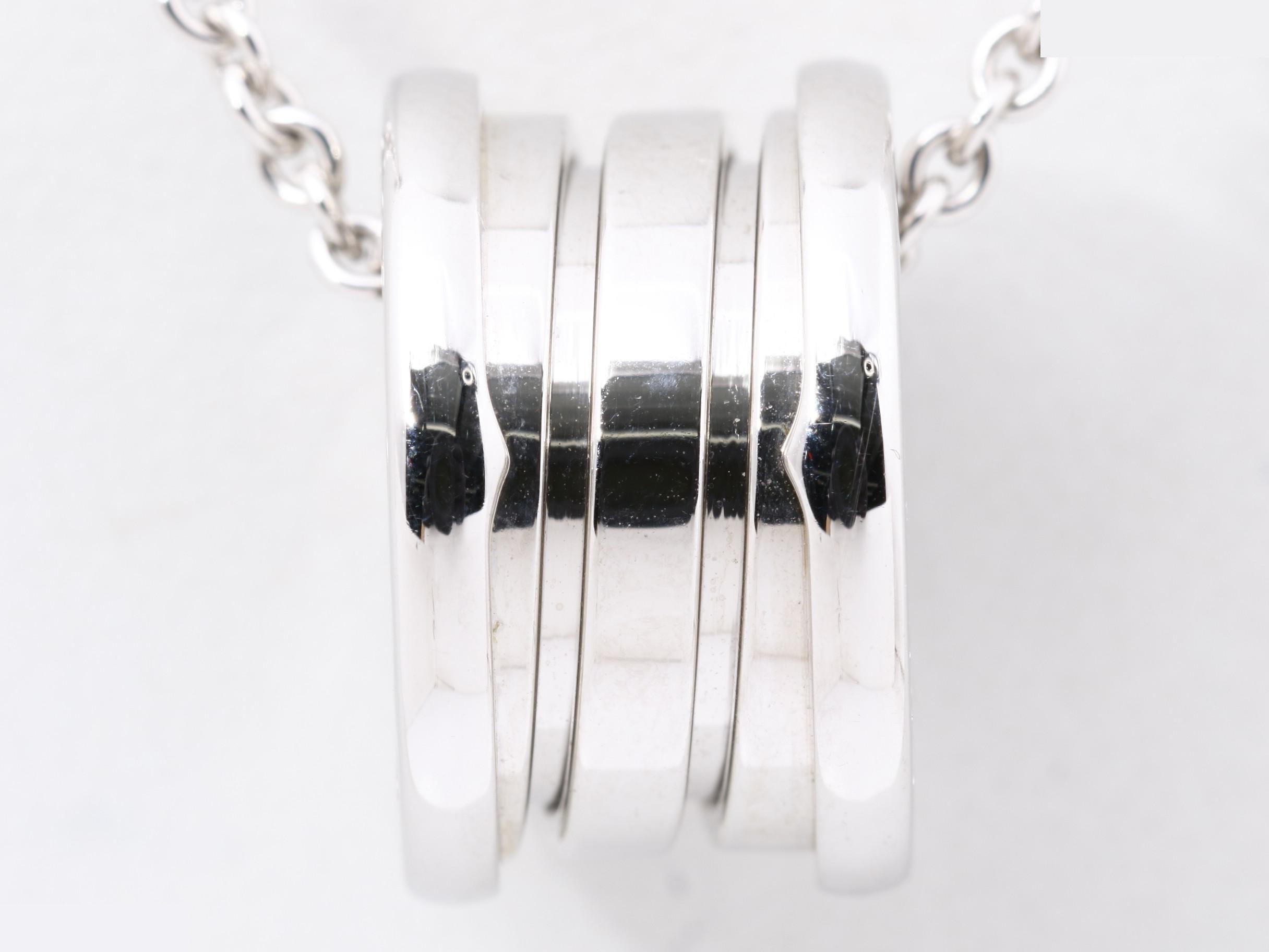 B.zero1 (precious metal) necklace pendant, 750WG, 11.5g — view 2