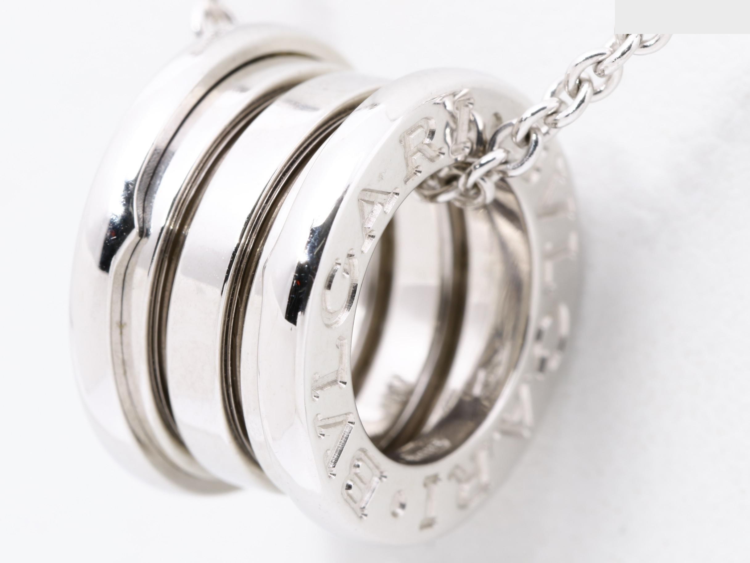 B.zero1 (precious metal) necklace pendant, 750WG, 11.5g — view 3