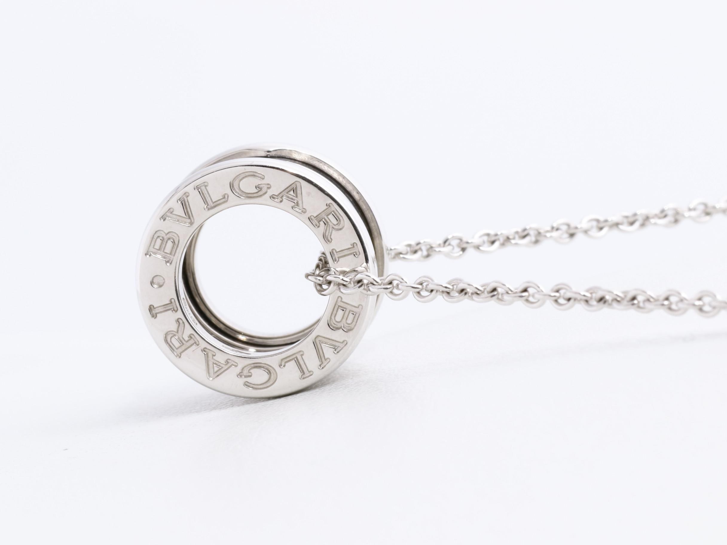 B.zero1 (precious metal) necklace pendant, 750WG, 11.5g — view 4