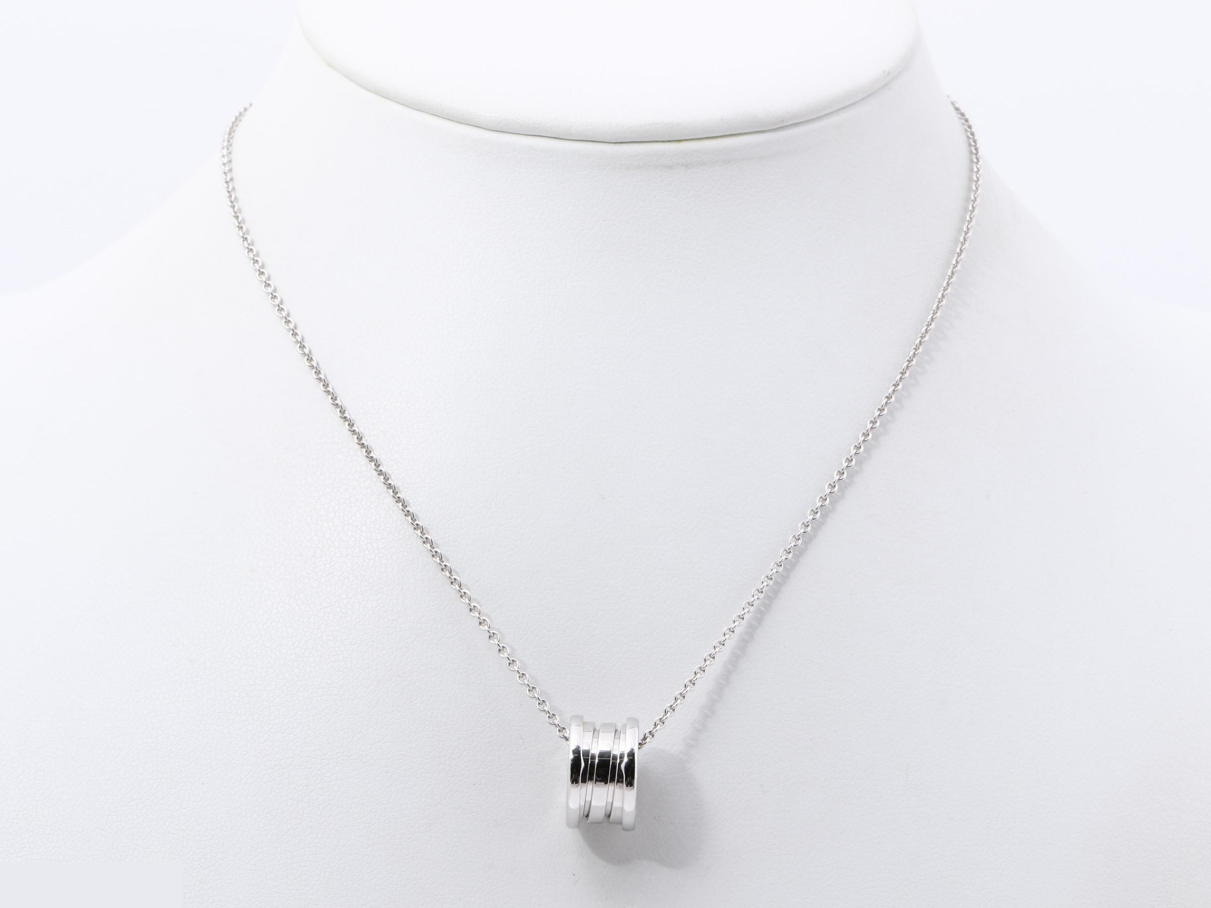 B.zero1 (precious metal) necklace pendant, 750WG, 11.5g — view 6