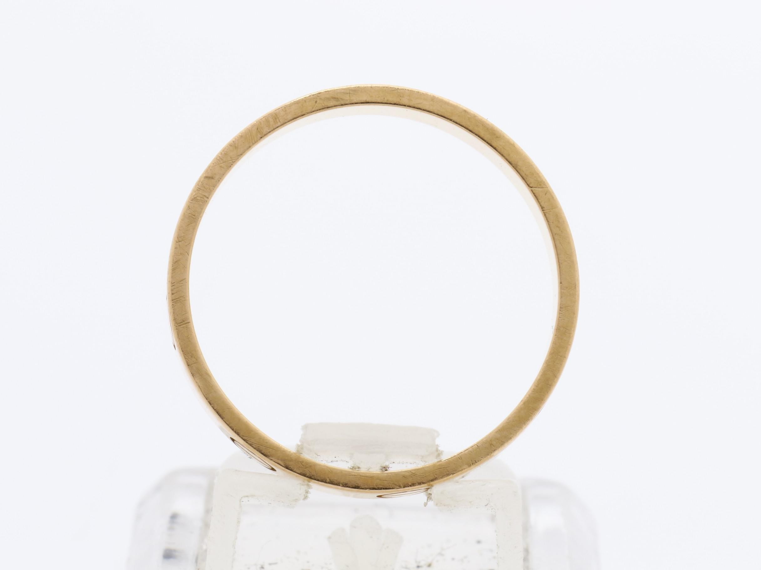 Mini Love Ring #57 750PG 3.6g — view 5