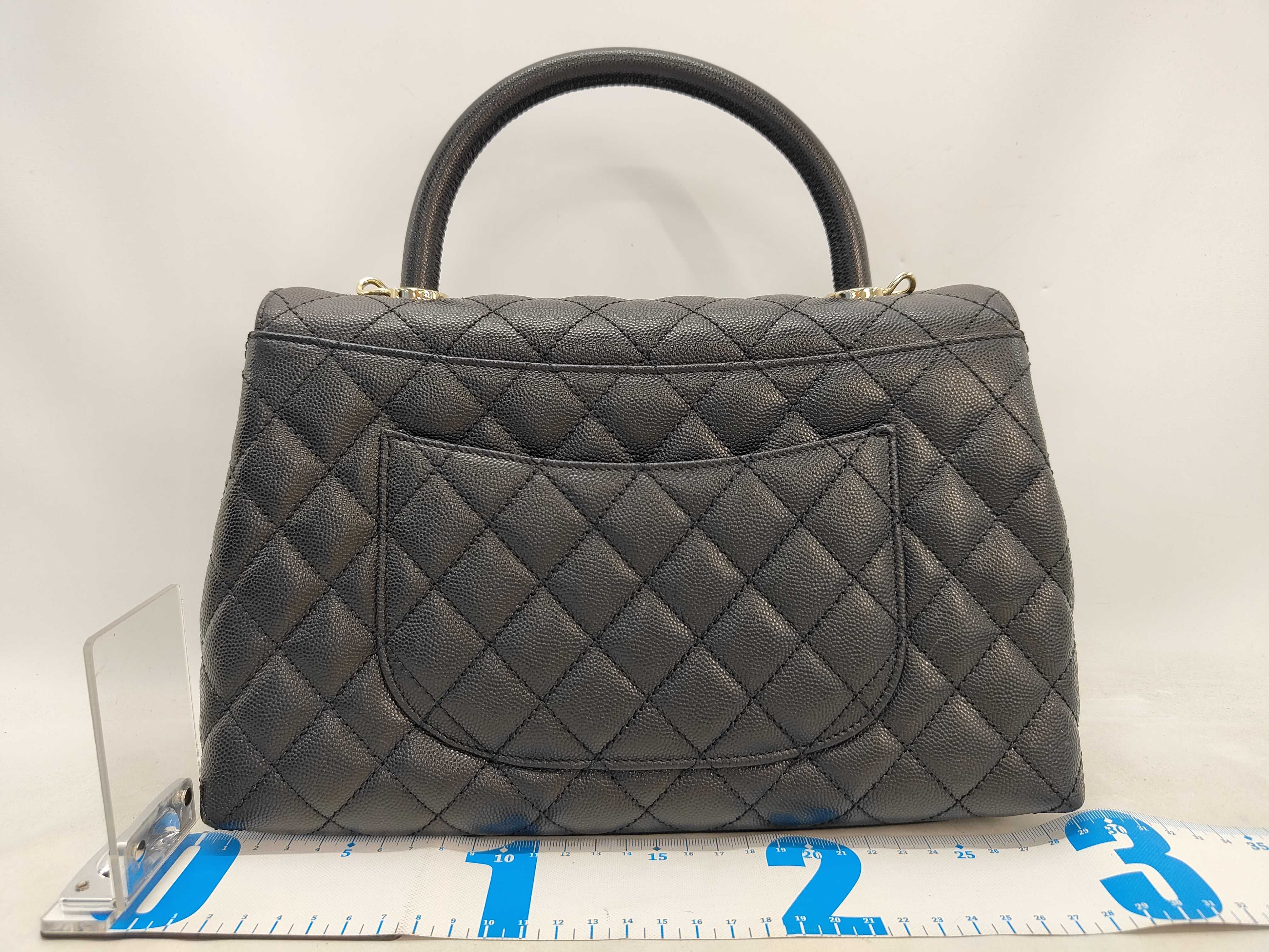 Caviar Skin Coco Handle 29 Handbag — view 2