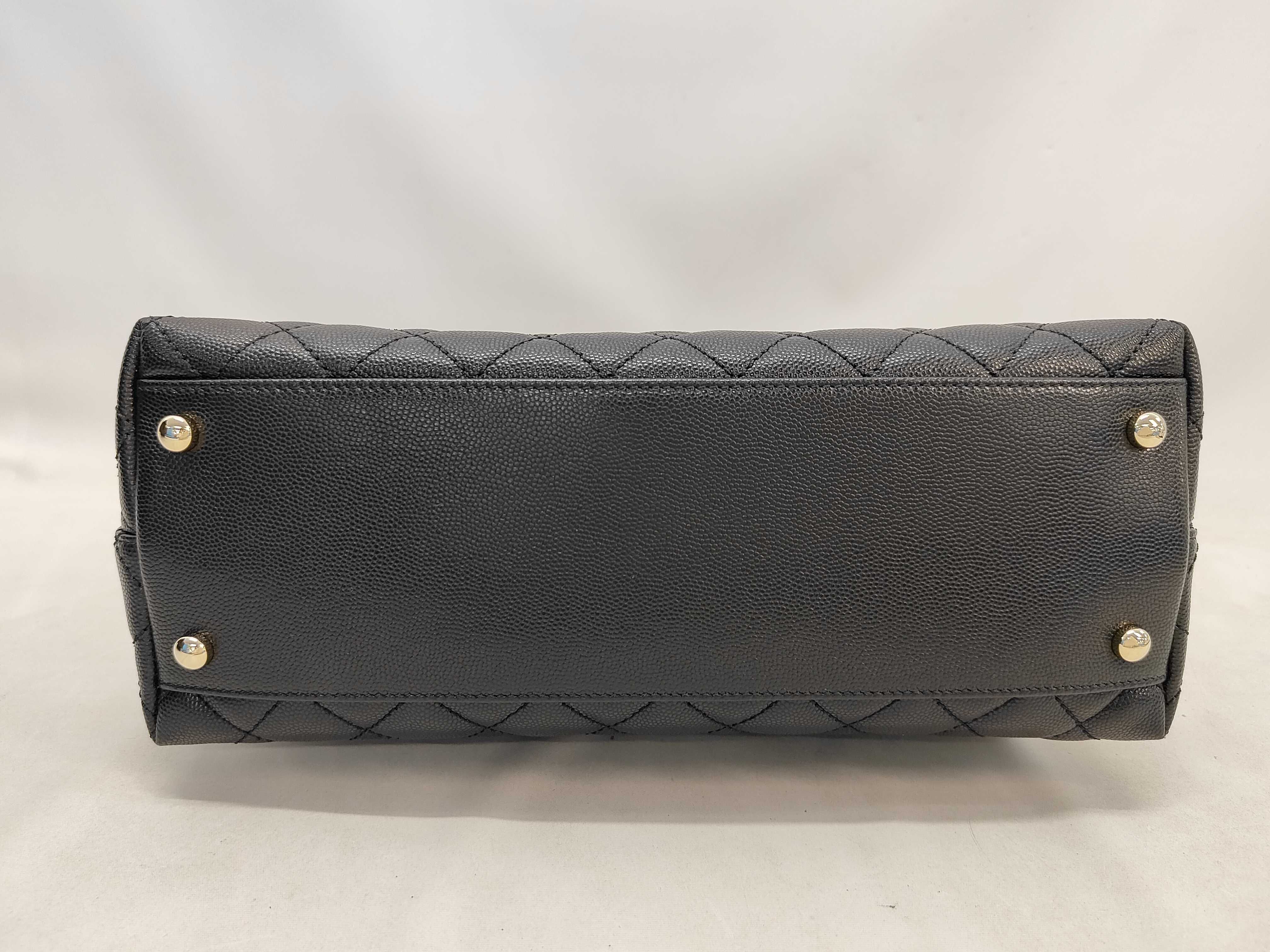 Caviar Skin Coco Handle 29 Handbag — view 3