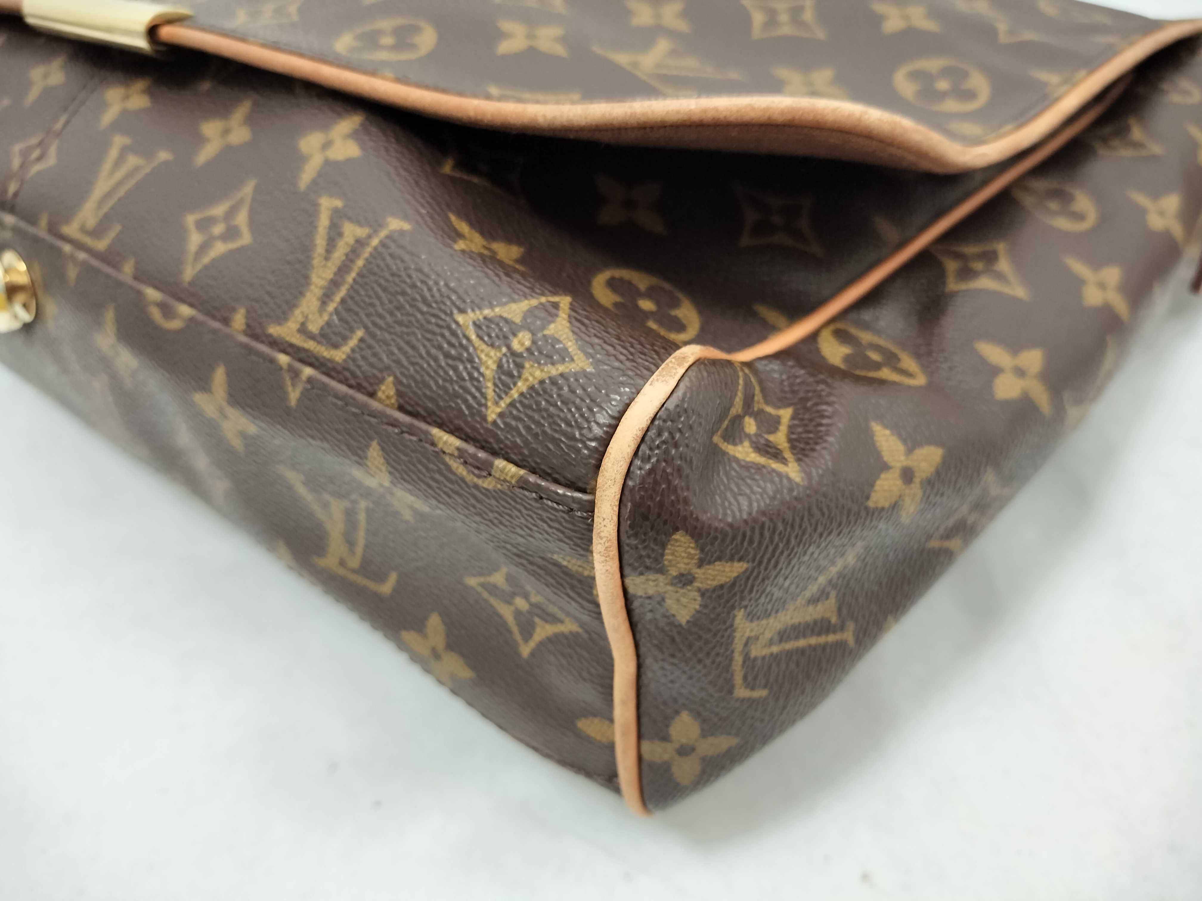 Monogram Louis Vuitton Brown Monogram Abesses M45257 Shoulder Bag — view 6