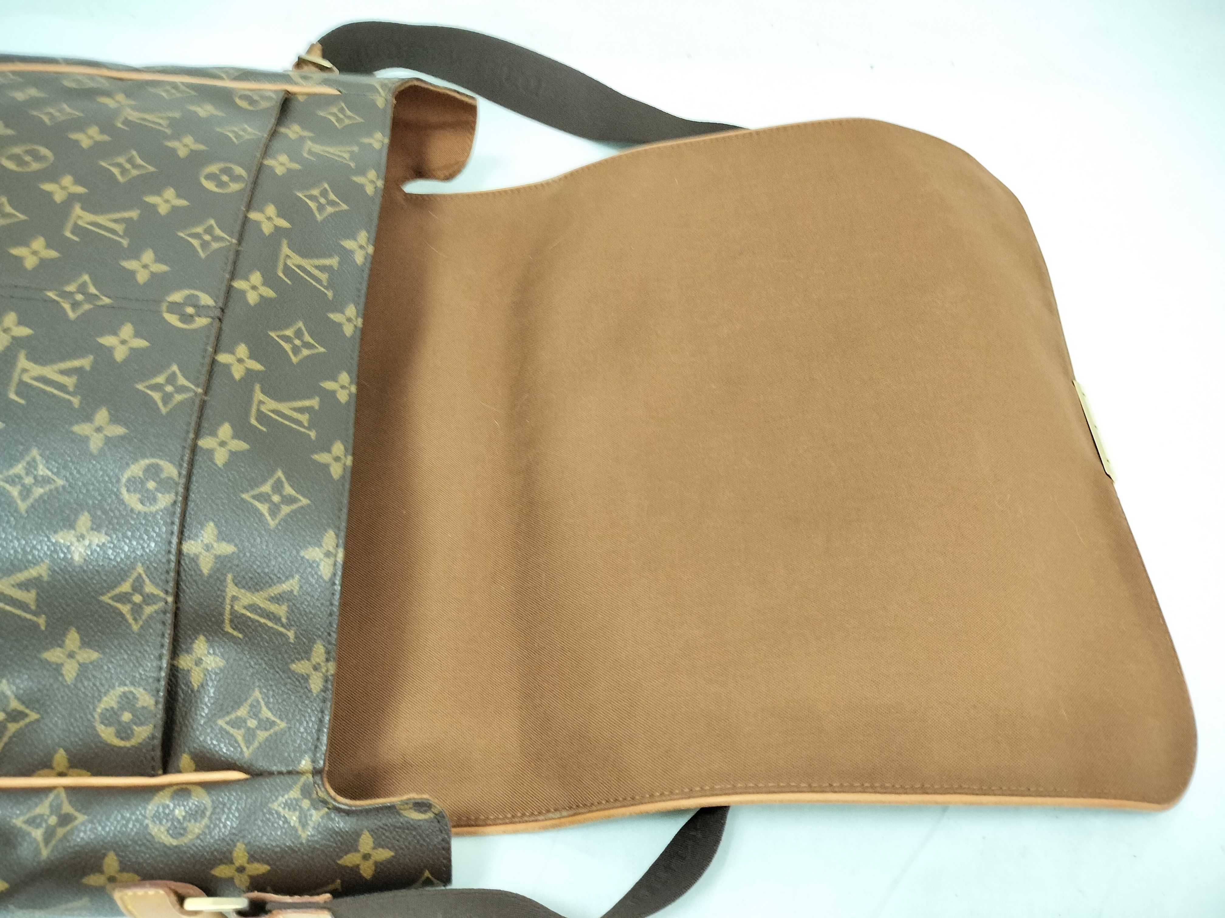 Monogram Louis Vuitton Brown Monogram Abesses M45257 Shoulder Bag — view 8